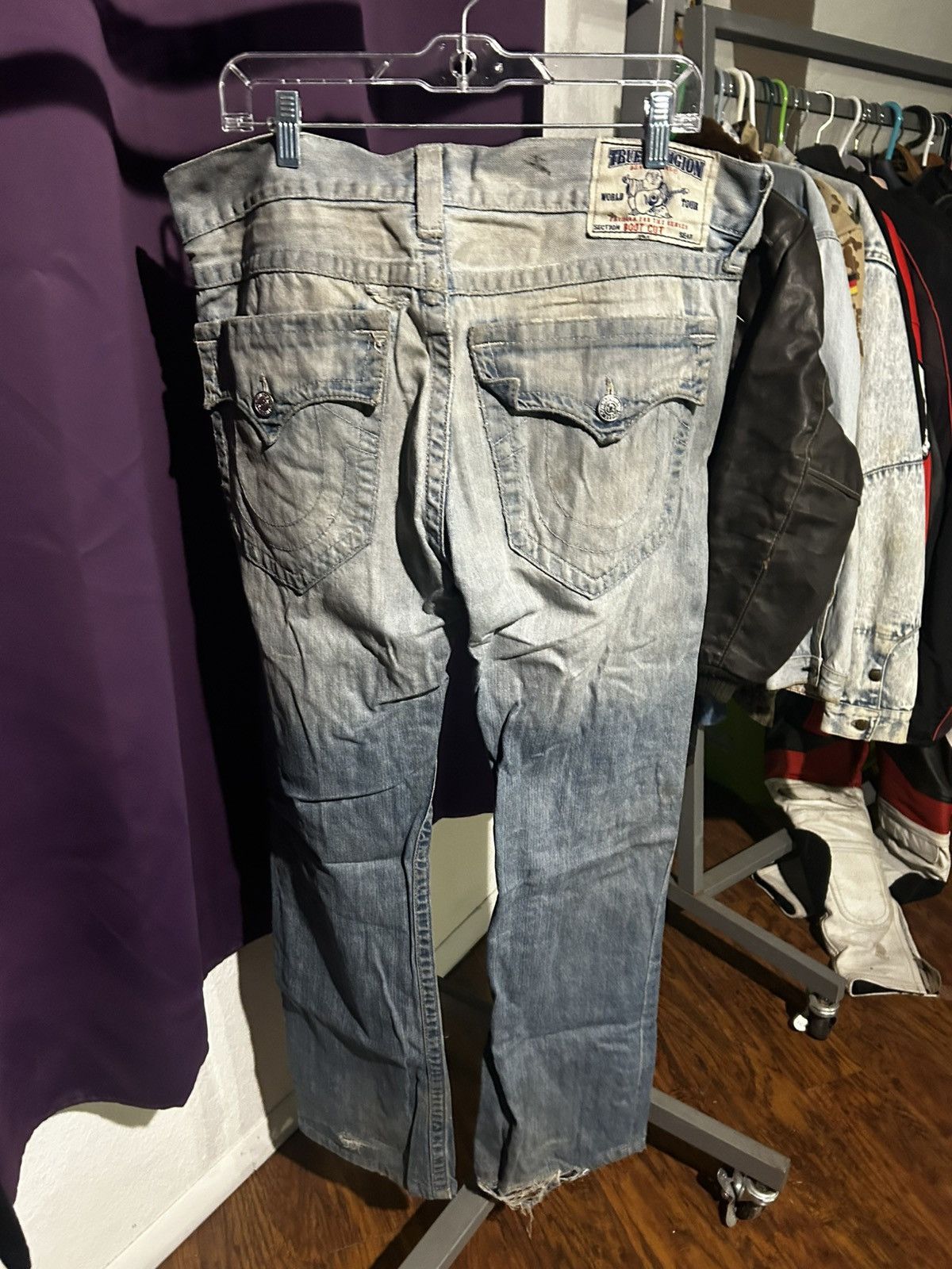 True Religion True Religion Straight Cut Jeans Size US 36 / EU 52 - 2 Thumbnail