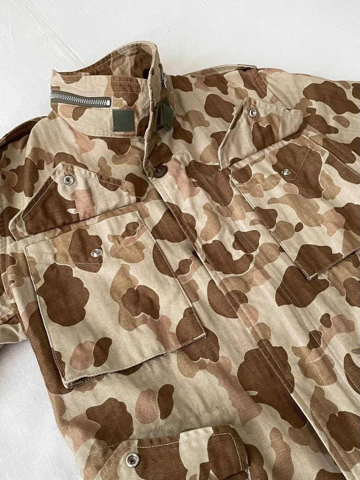 Toyo Enterprises USMC Frogskin Camo HBT Reversible M65 Jacket Japan Repro Size US S / EU 44-46 / 1 - 19 Thumbnail