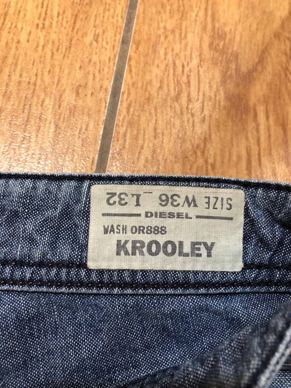 Diesel DIESEL Denim Pants Krooley Regular Slim Fit jeans Size US 36 / EU 52 - 2 Thumbnail