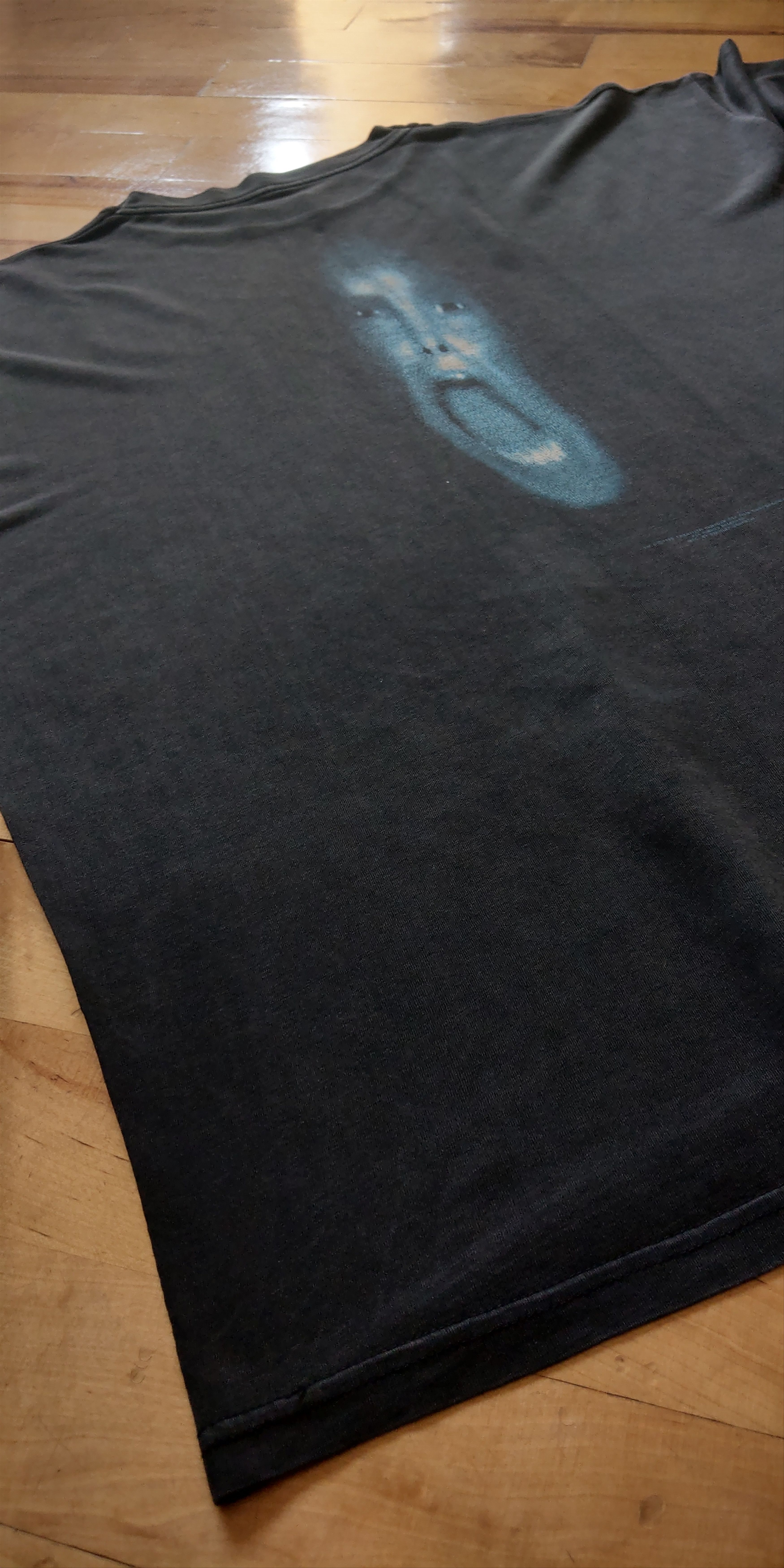 Vintage 1995 X-Files Shirt Screaming Face Glitch Rare Tee goth cyber Size US XL / EU 56 / 4 - 10 Thumbnail