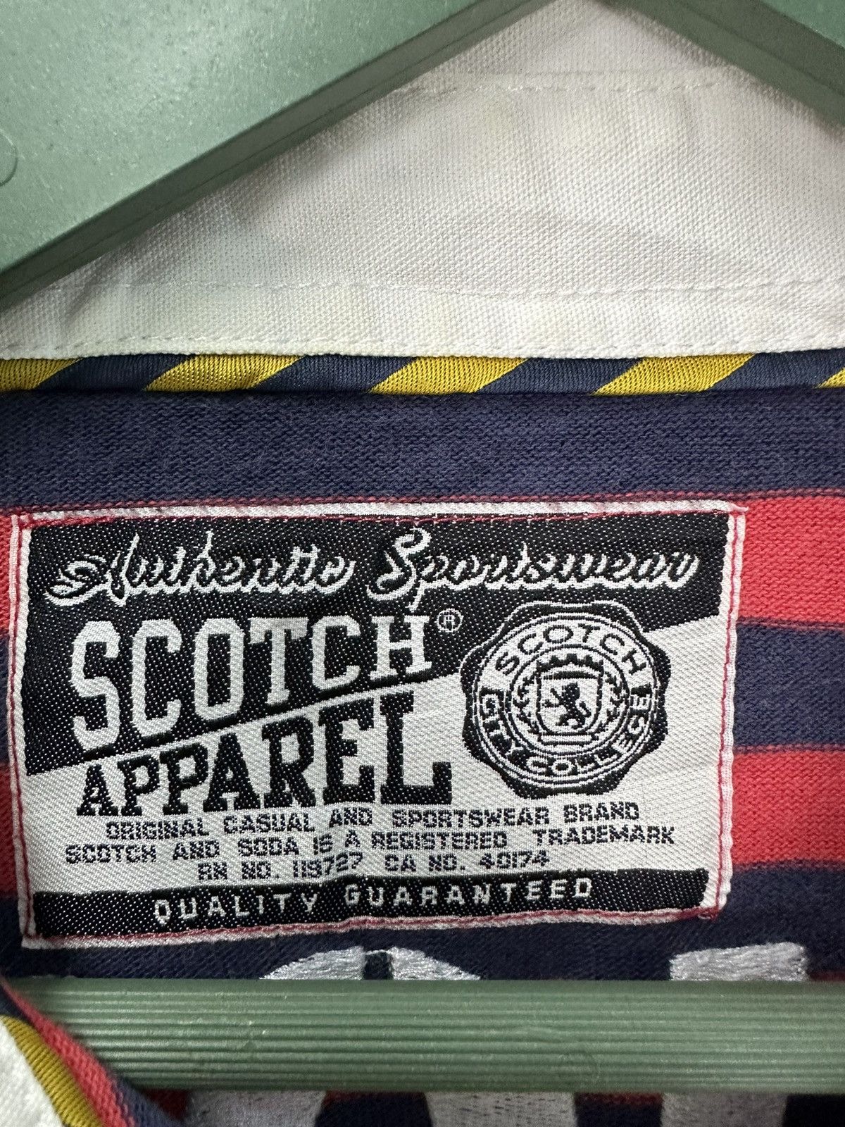 Scotch & Soda Scotch And Soda Rugby Polo Shirt A921 Size US S / EU 44-46 / 1 - 13 Thumbnail