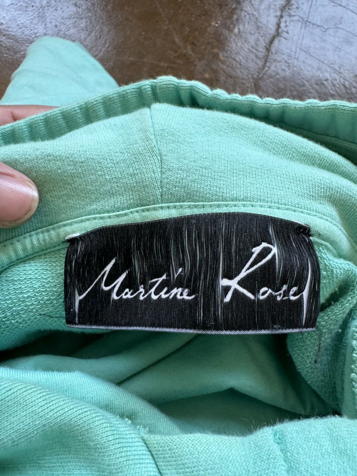 Martine Rose Martine Rose Logo Collapsed Hoodie Size US S / EU 44-46 / 1 - 2 Thumbnail