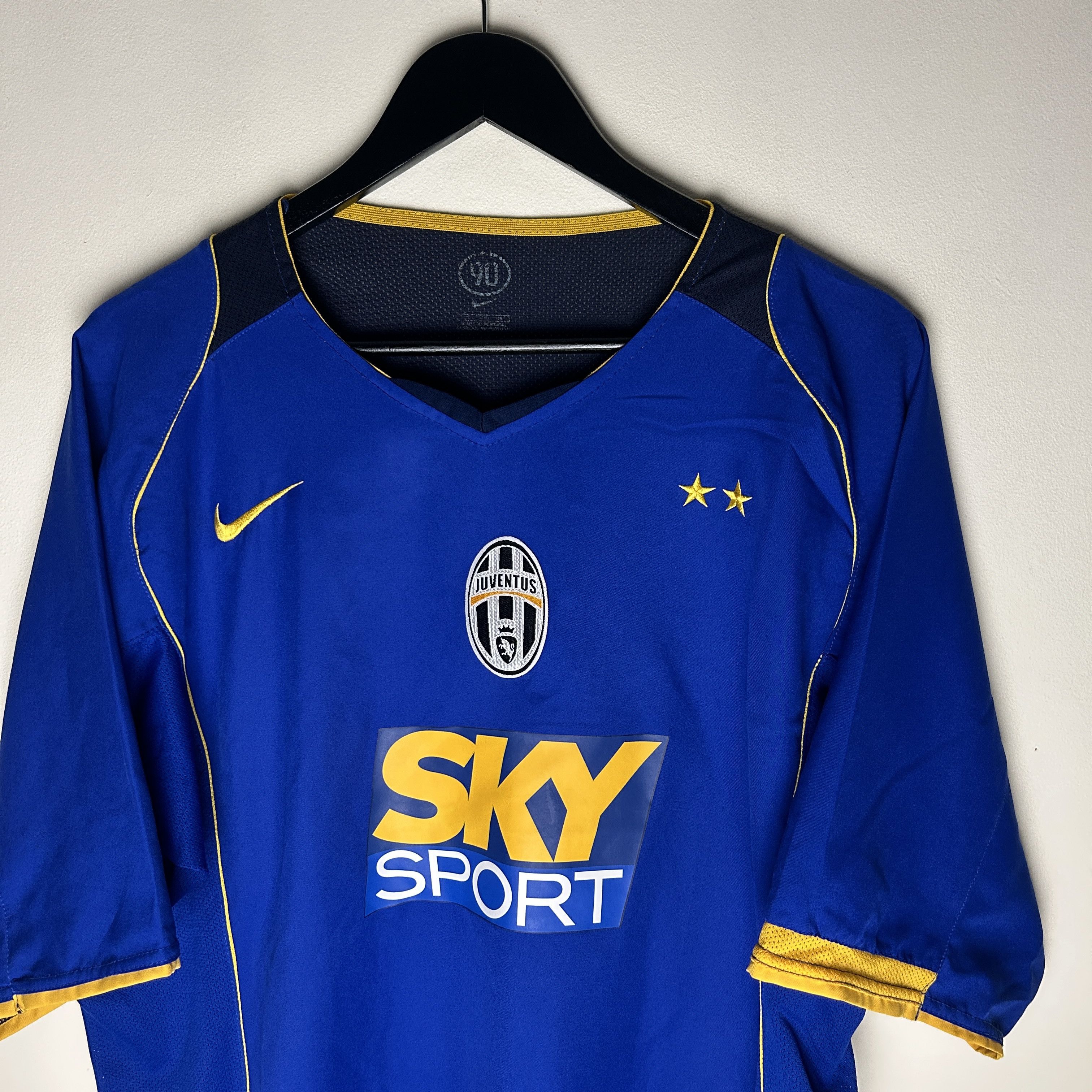 Nike Juventus FC Nike 2004-05 Away Soccer Jersey Size US XL / EU 56 / 4 - 2 Thumbnail