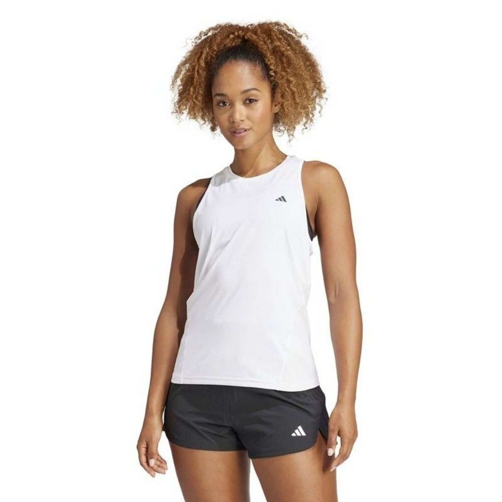 Adidas Adidas Women's WTR D4T Tank Top White, Medium Size M / US 6-8 / IT 42-44 - 1 Thumbnail