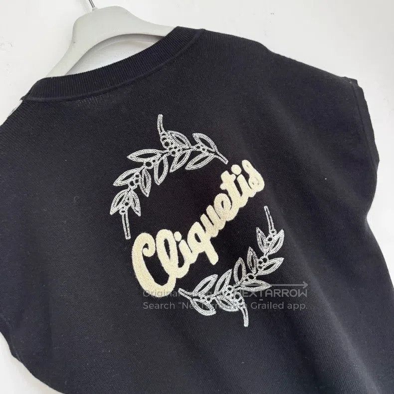 Hermes Hermes Black and White Knit Sweater Size XS / US 0-2 / IT 36-38 - 6 Thumbnail