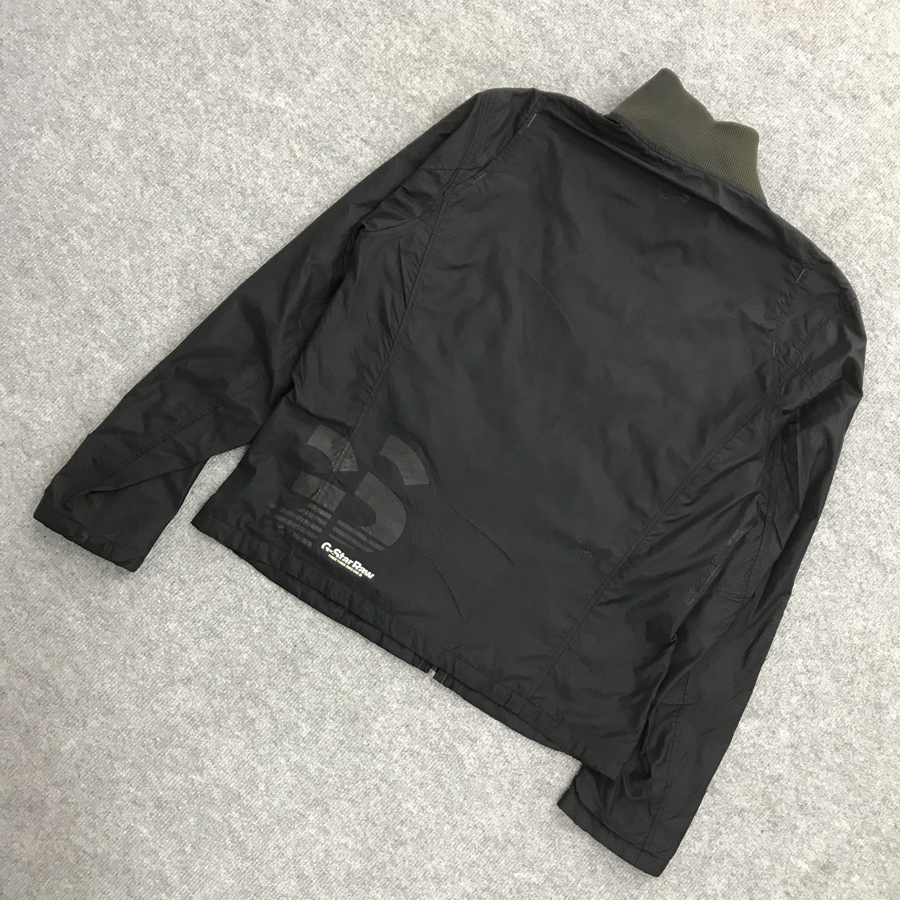 G-Star × Japanese Brand G-STAR RAW WINDBREAKER BIKER STYLE UP ZIPPER JACKET Size US L / EU 52-54 / 3 - 6 Thumbnail