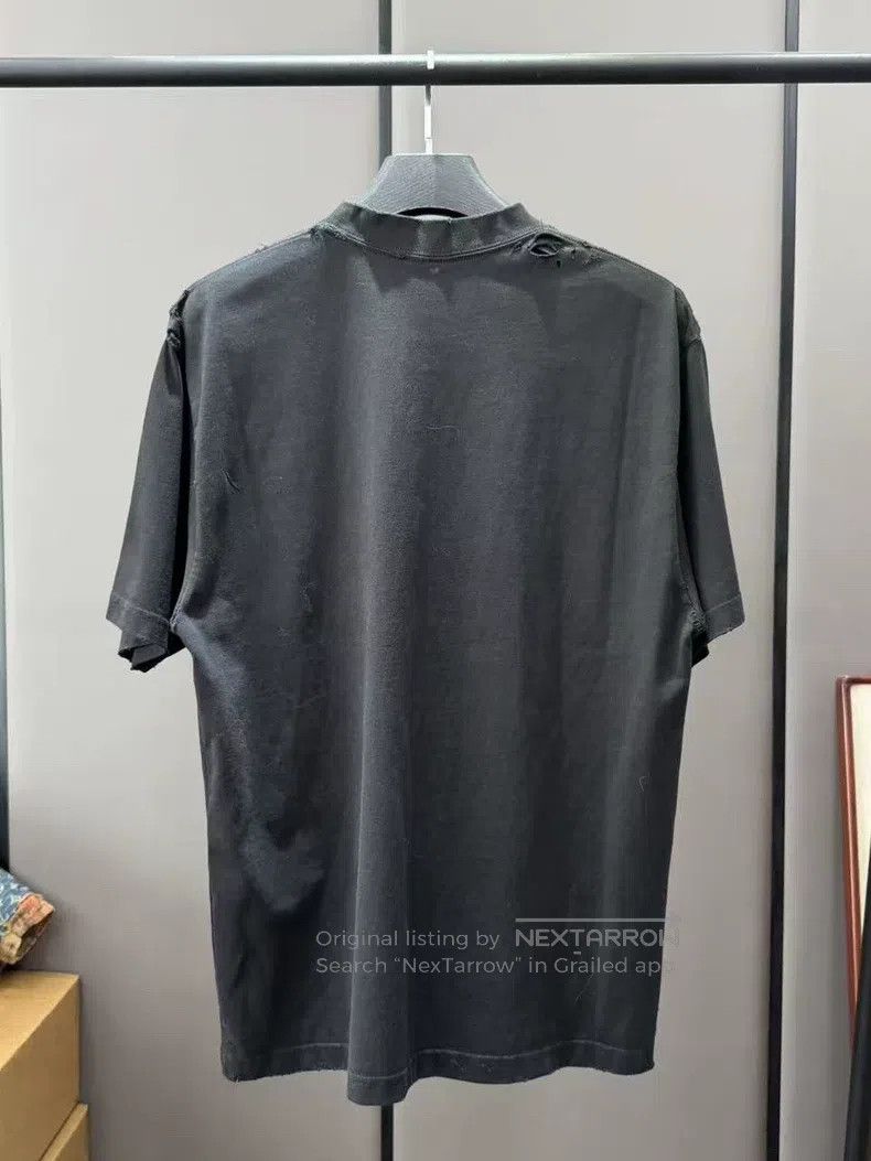 Balenciaga Balenciaga Logo Print Crown Round Neck Short Sleeve T-Shir Size US XS / EU 42 / 0 - 2 Thumbnail
