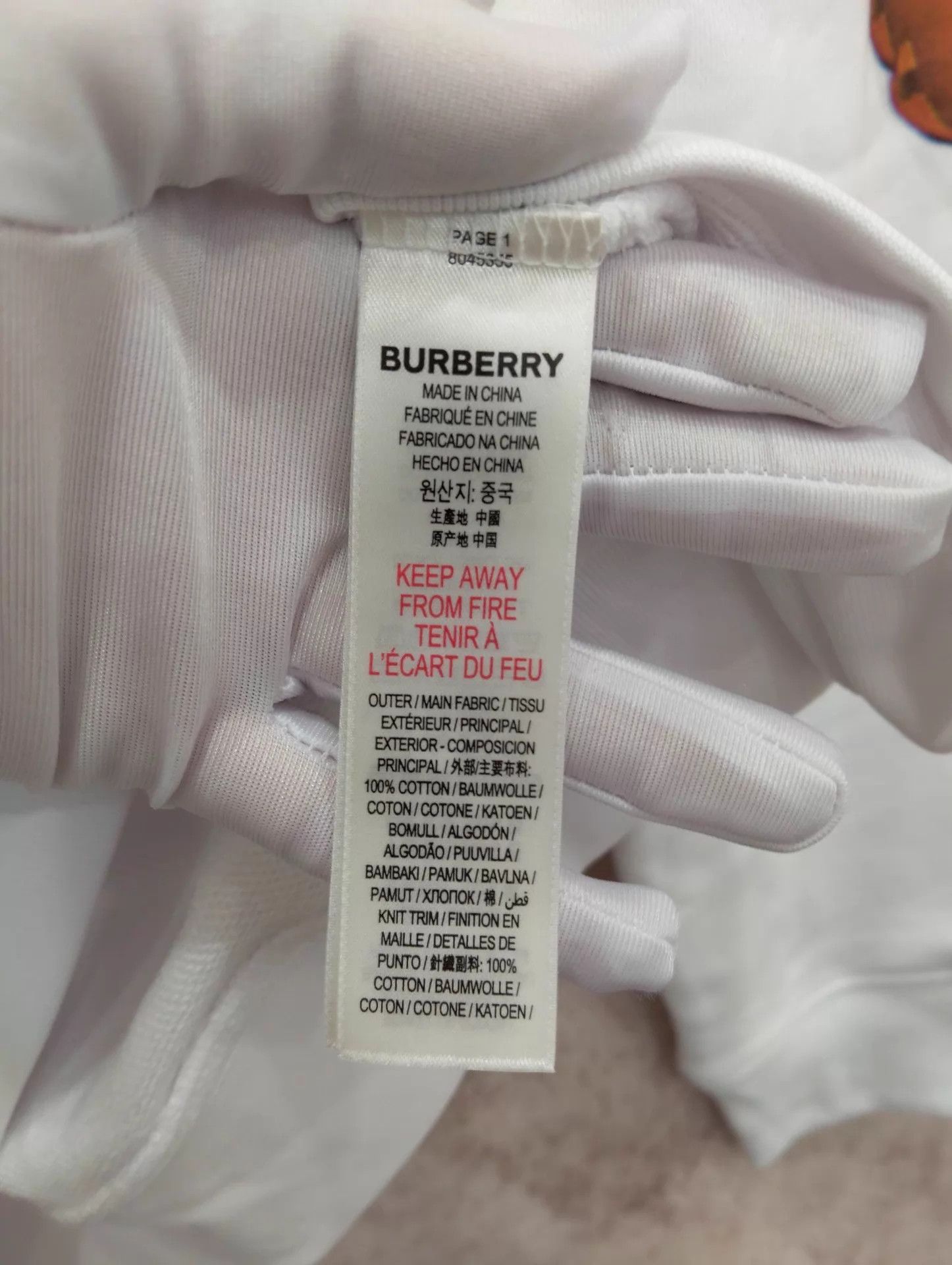 Burberry Burberry Kaleido Teddy Bear Print Sweatshirt 14Y Size XS / US 0-2 / IT 36-38 - 5 Thumbnail
