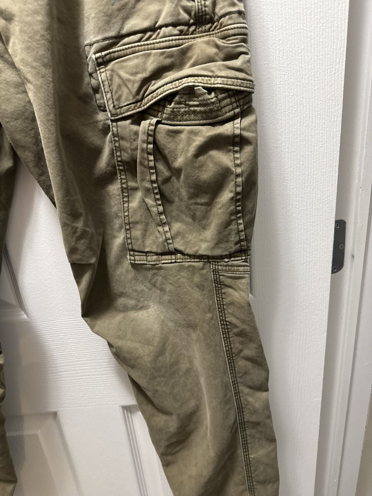 Gap Gap Vintage Cargo Carpender Pocket Pants Paint Beige Size US 36 / EU 52 - 6 Thumbnail