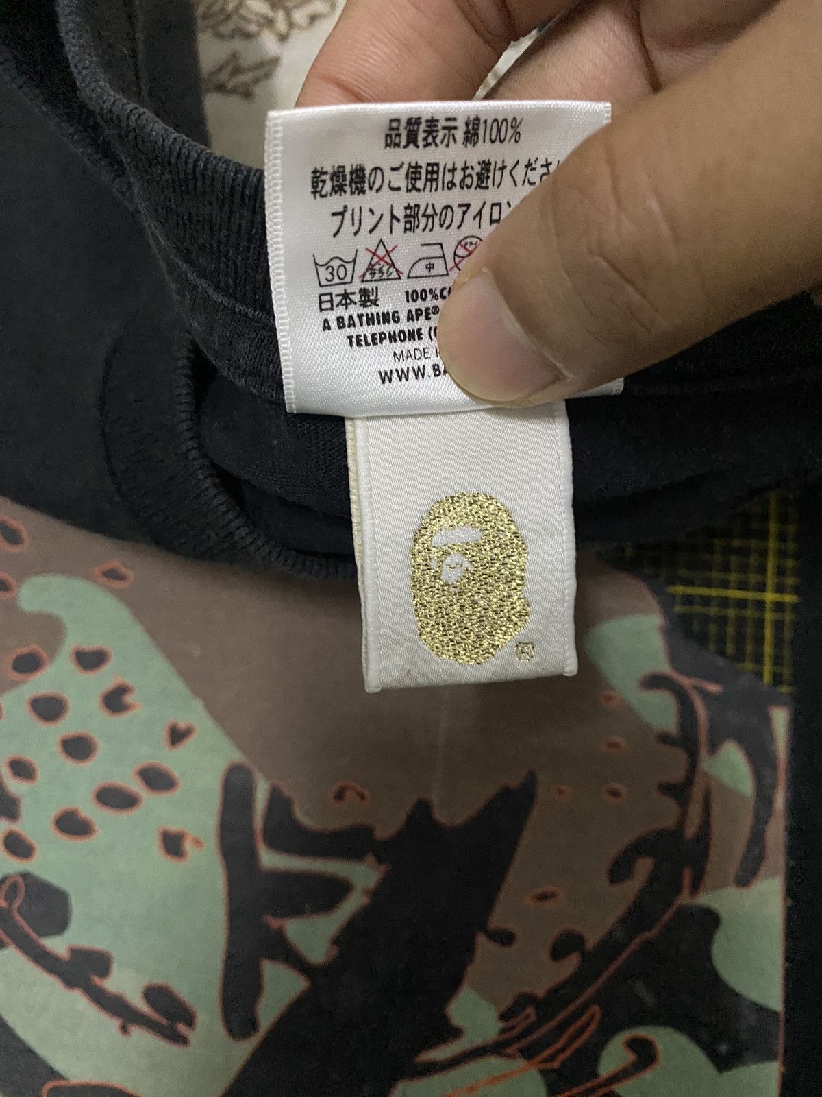 Bape Bape camo grid soldier tee Size US S / EU 44-46 / 1 - 10 Thumbnail