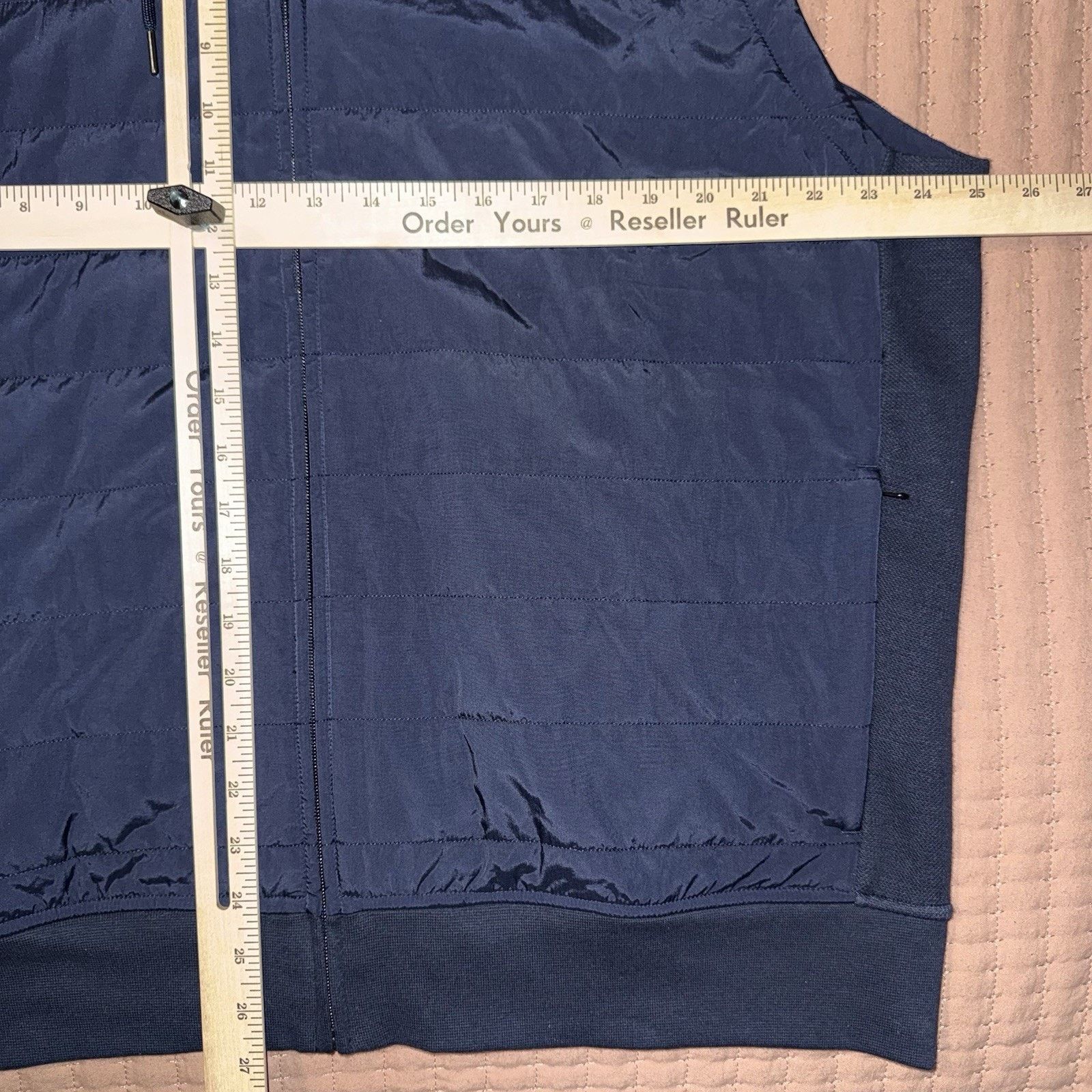 Ralph Lauren Polo Ralph Lauren Navy Hooded Puffer Vest NWT XL Full Zip Size US XL / EU 56 / 4 - 6 Thumbnail