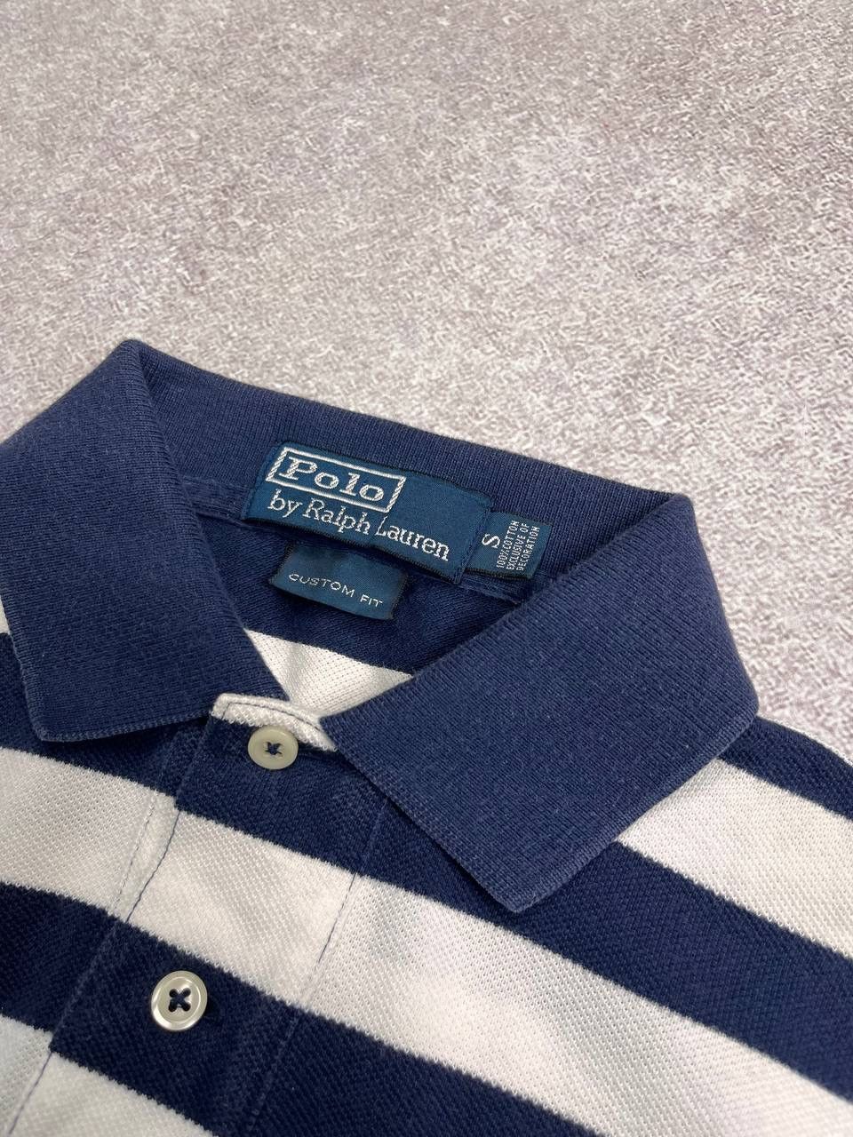 Polo Ralph Lauren × Vintage Vintage Polo Ralph Lauren Striped Pig Pony Chief Keef Shirt Size US S / EU 44-46 / 1 - 3 Thumbnail