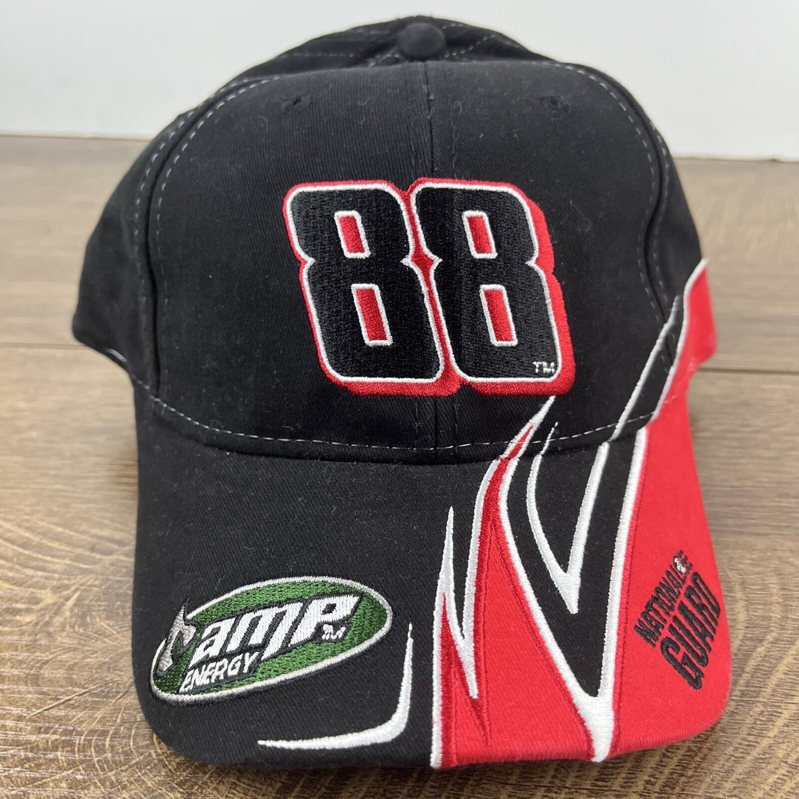 Other Dale Earnhardt JR 88 Hat NASCAR Hat Black Hat Adjustable Bla Size ONE SIZE - 6 Thumbnail
