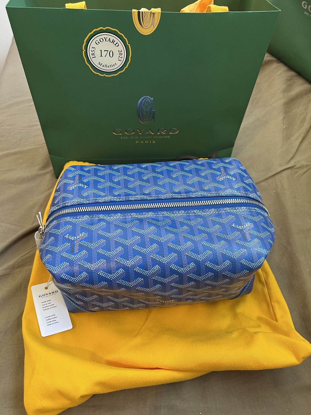 image of Goyard Boeing 25 in Blue, Men's