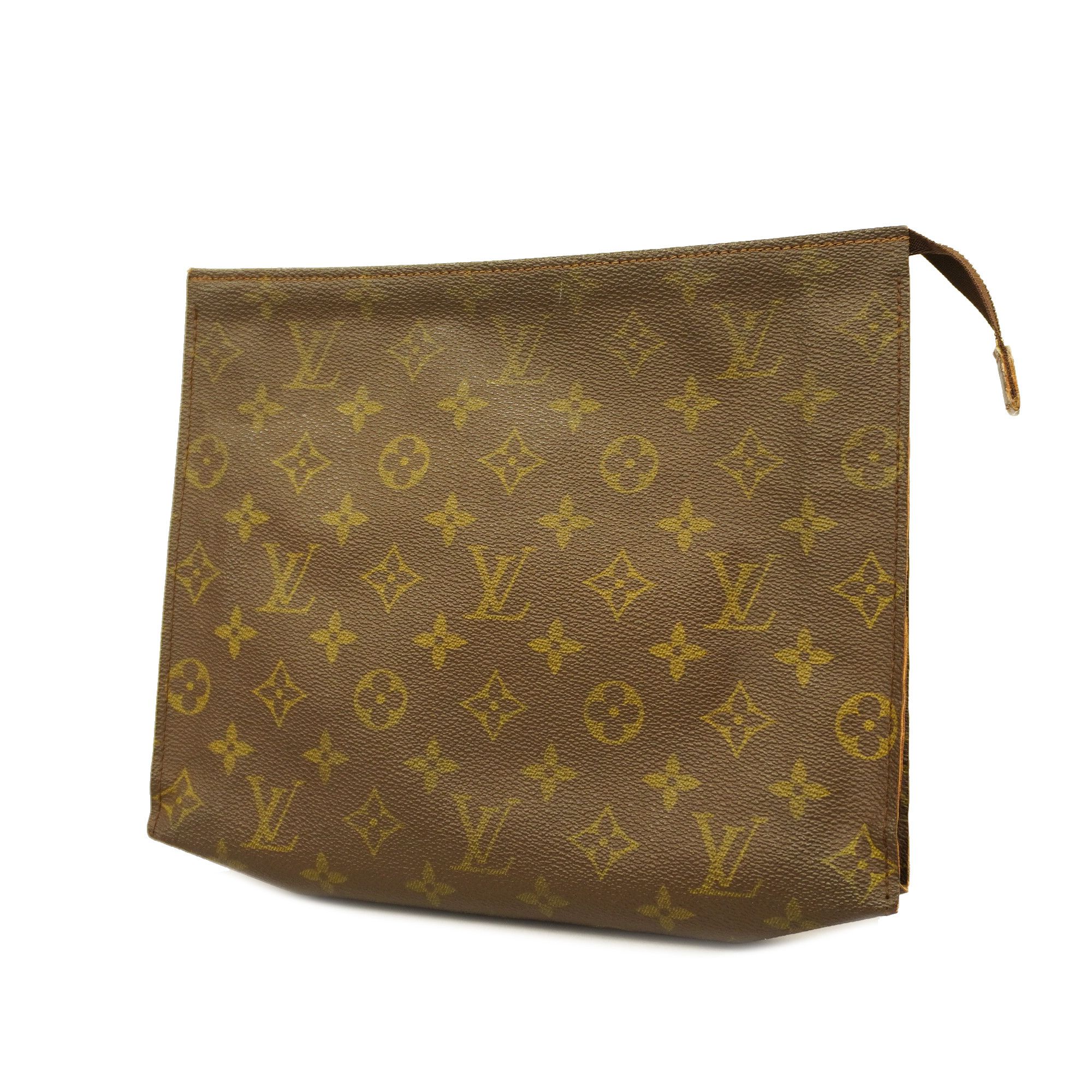 Authenticated Used Louis Vuitton Monogram Sonatine Handbag M51902 Brown PVC  Leather Ladies LOUIS VUITTON 