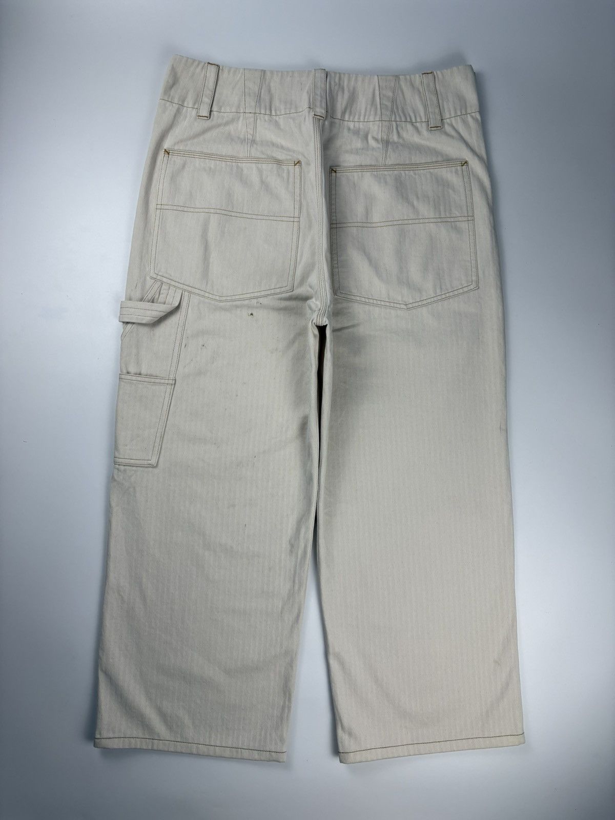 Isabel Marant Myler Herringbone Wide Leg Pant Size 28" / US 6 / IT 42 - 11 Thumbnail