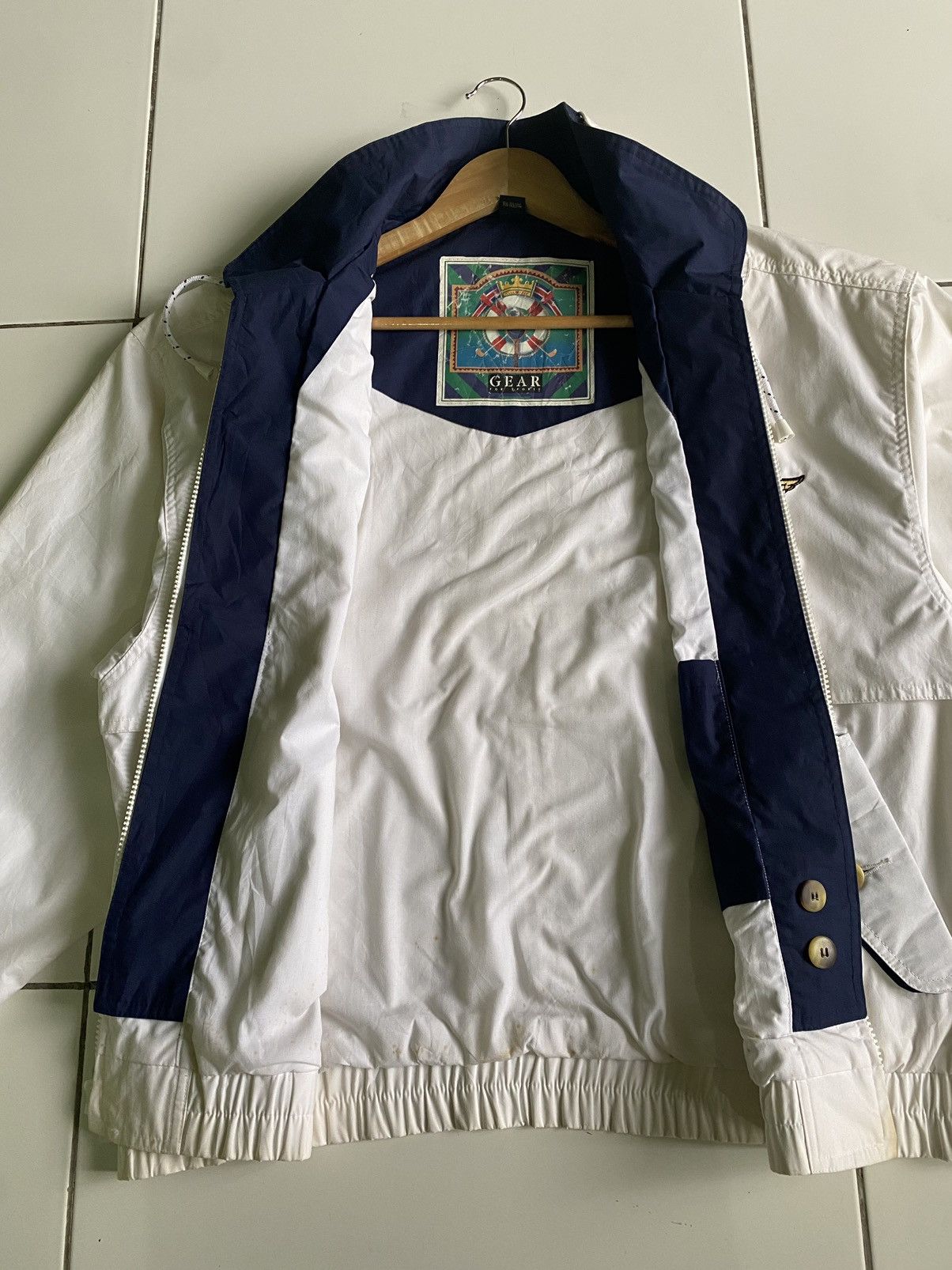 Gear for Sports × Snow Peak Vintage speedway Hockey’s Windbreaker White Jackets Size US M / EU 48-50 / 2 - 4 Thumbnail