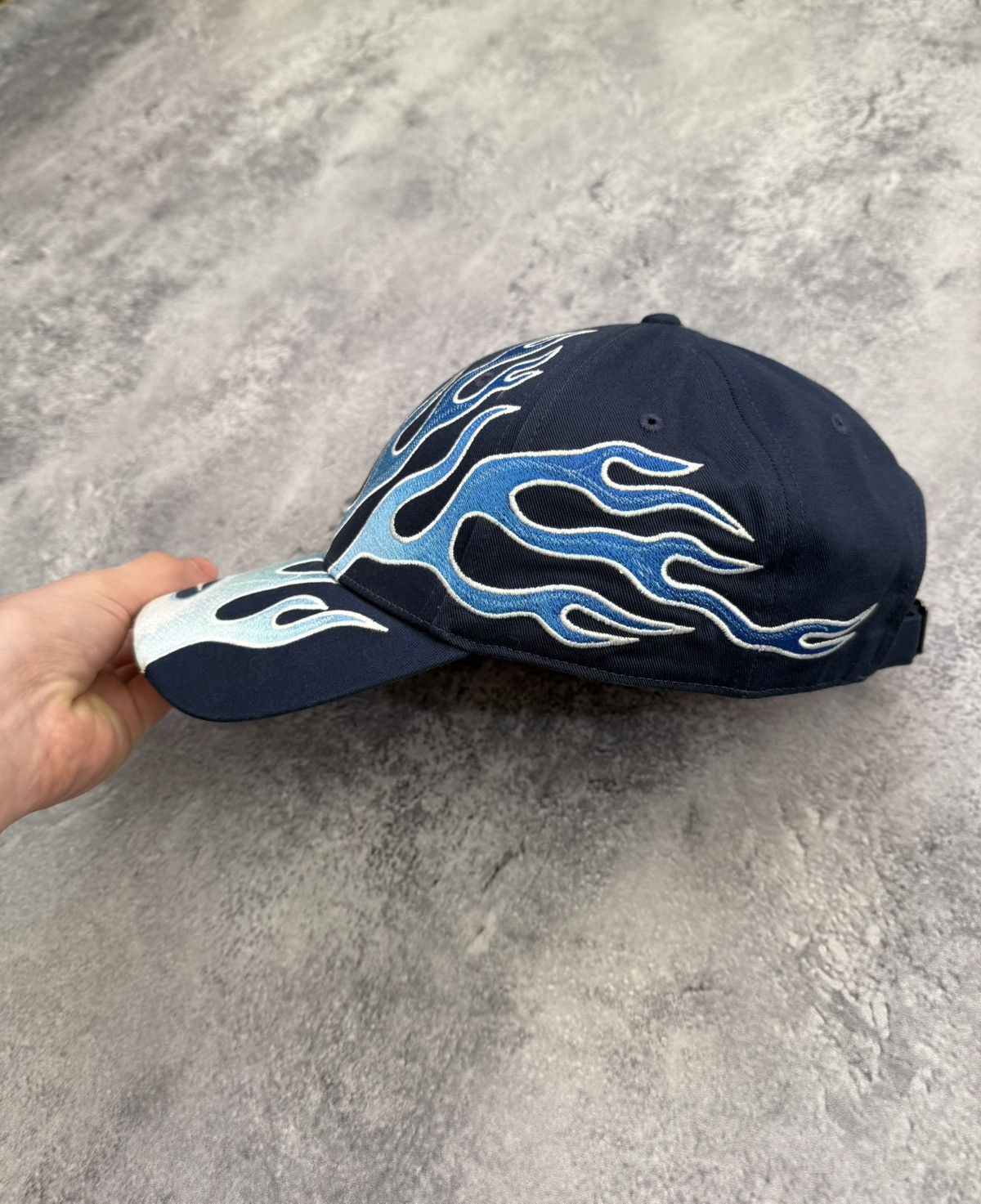 Nike Nike Flame Cap Hat Blue Size M/L Size ONE SIZE - 3 Thumbnail