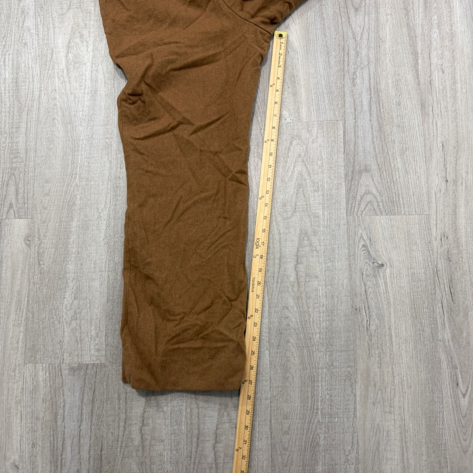 Pendleton Vintage Pendleton Pants Women's 26x27 Brown 100% Virgin Wool Size 26" / US 2 / IT 38 - 9 Thumbnail