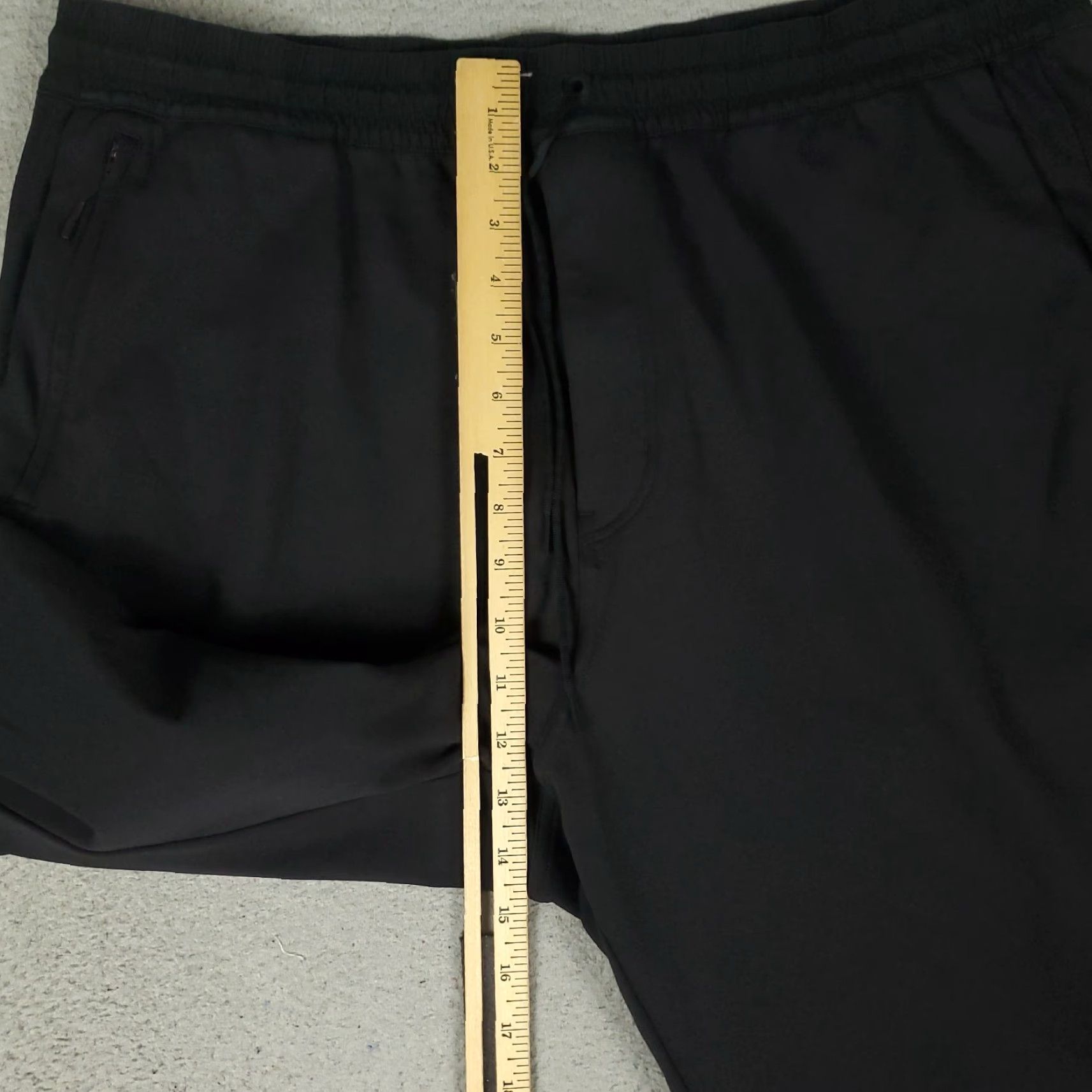 Y-3 Yohji Yamamoto Y3 Adidas Pants Womens Size 2XL Black Jogger Sweatpants Tapered Logo Athleisure Activewear Regular Fit, 27 Inseam, Cotton Blend Size 36" / US 14 / IT 50 - 4 Thumbnail