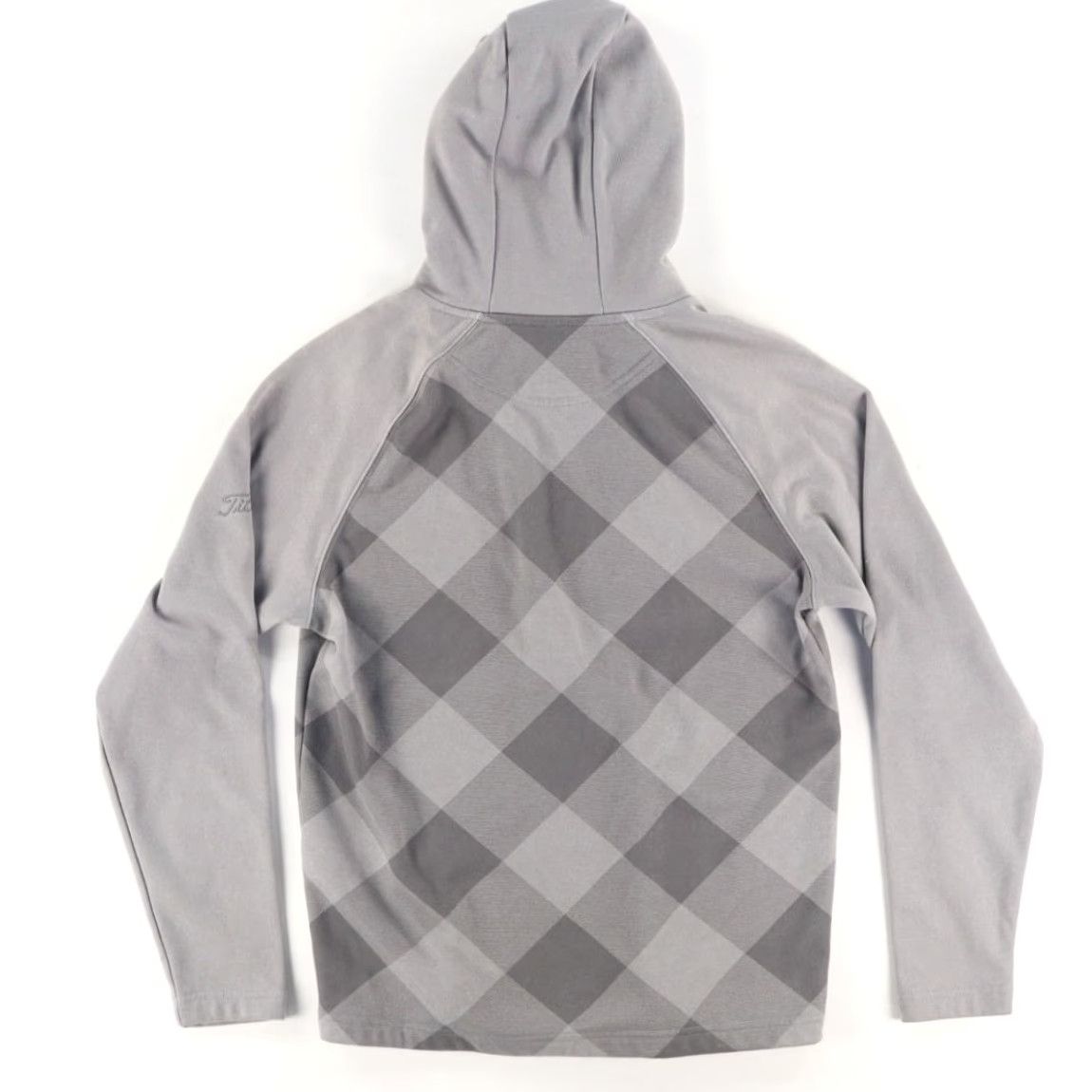 Footjoy Footjoy Titleist Argyle Fleece Solid Long Sleeve Hoodie Gray Men's S Size US S / EU 44-46 / 1 - 4 Thumbnail