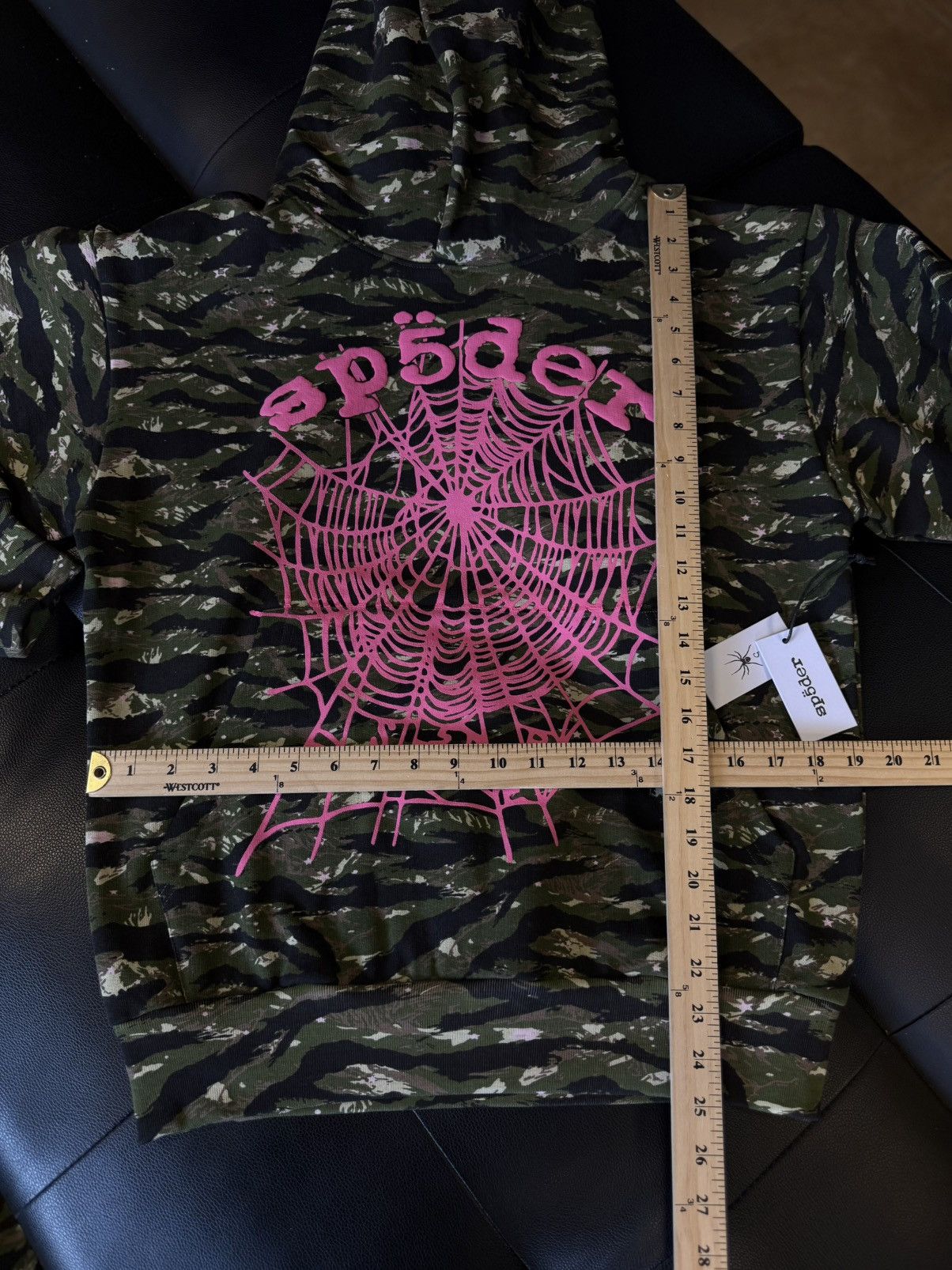 Sp5der Sp5der Worldwide Green Camo Hoodie Size S (NEW) Size US S / EU 44-46 / 1 - 10 Thumbnail