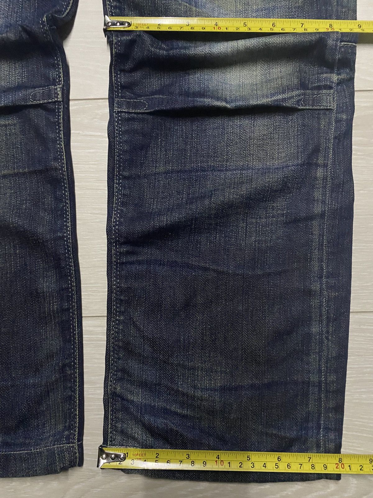 G-Star × Marc Newson G Star 33/01 Mud Wash Buckle Back Double Knee Loose Jeans Size US 33 - 22 Thumbnail