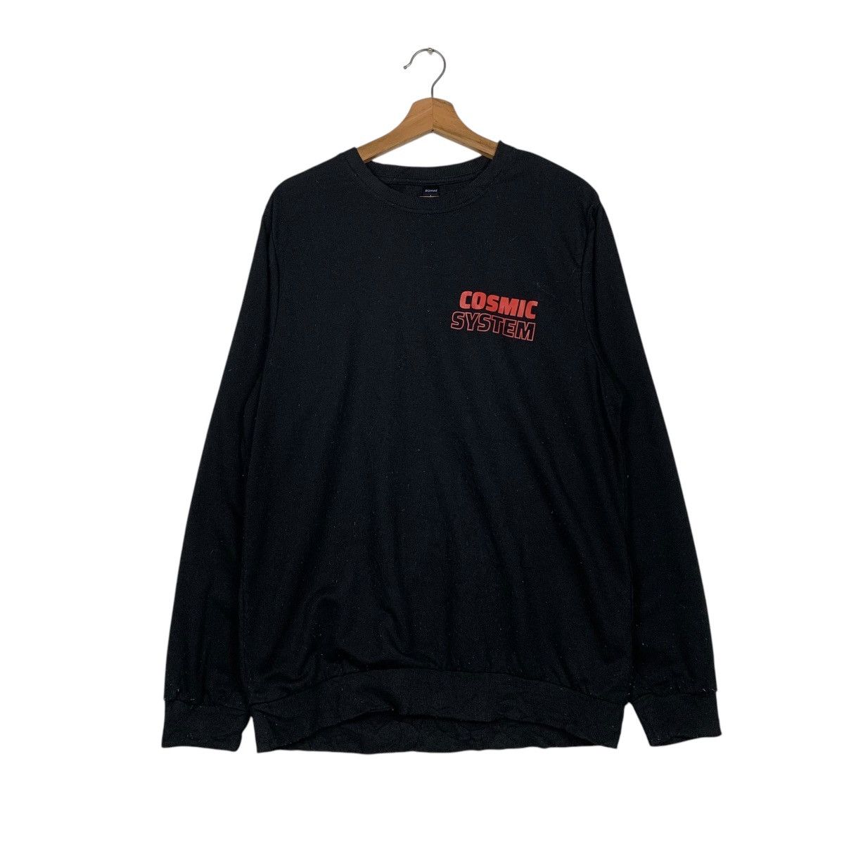 Japanese Brand Cosmic System Space Model Crewneck Sweatshirt Size US M / EU 48-50 / 2 - 2 Thumbnail