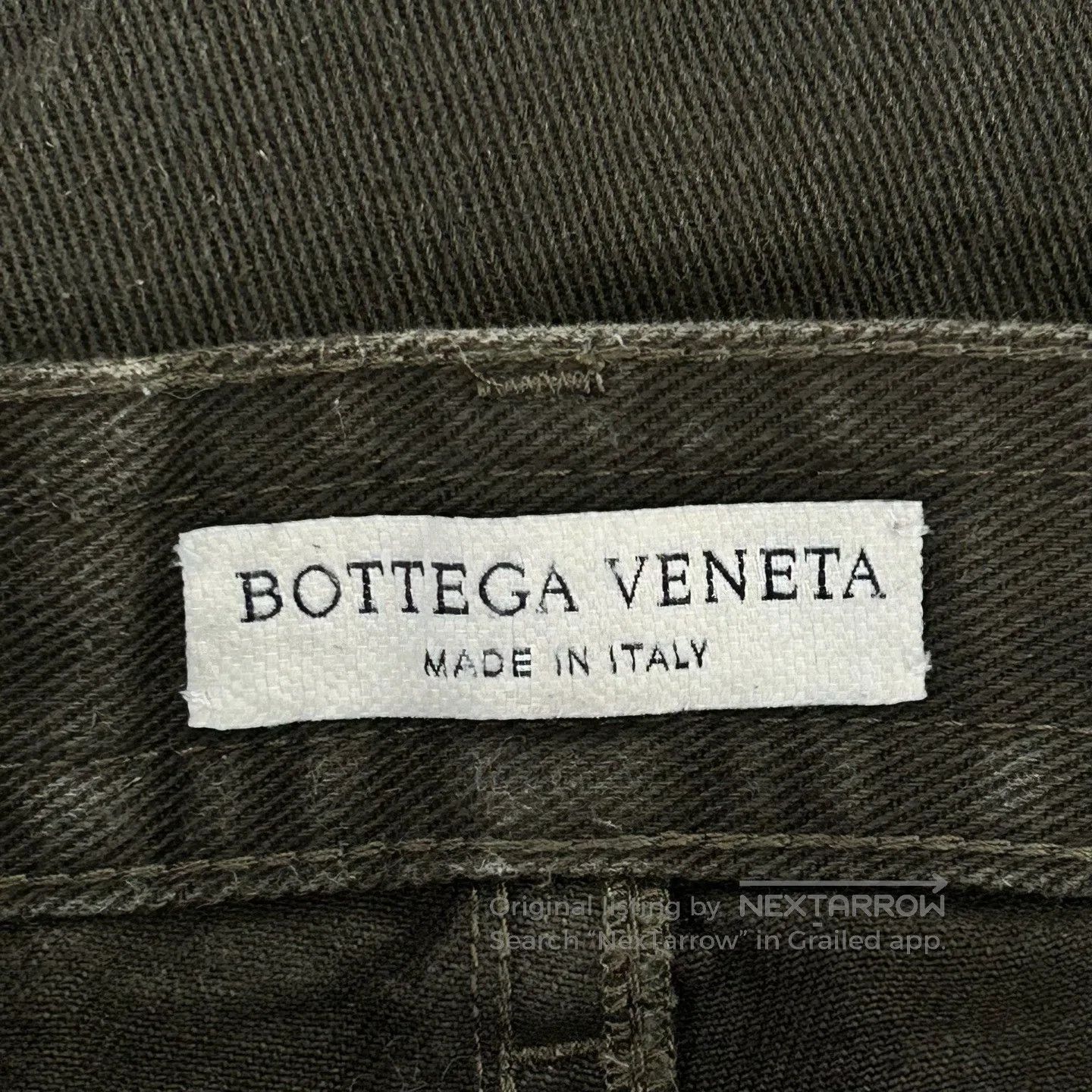 Bottega Veneta Bottega Veneta Solid-colored straight-leg distressed work Size US 30 / EU 46 - 3 Thumbnail