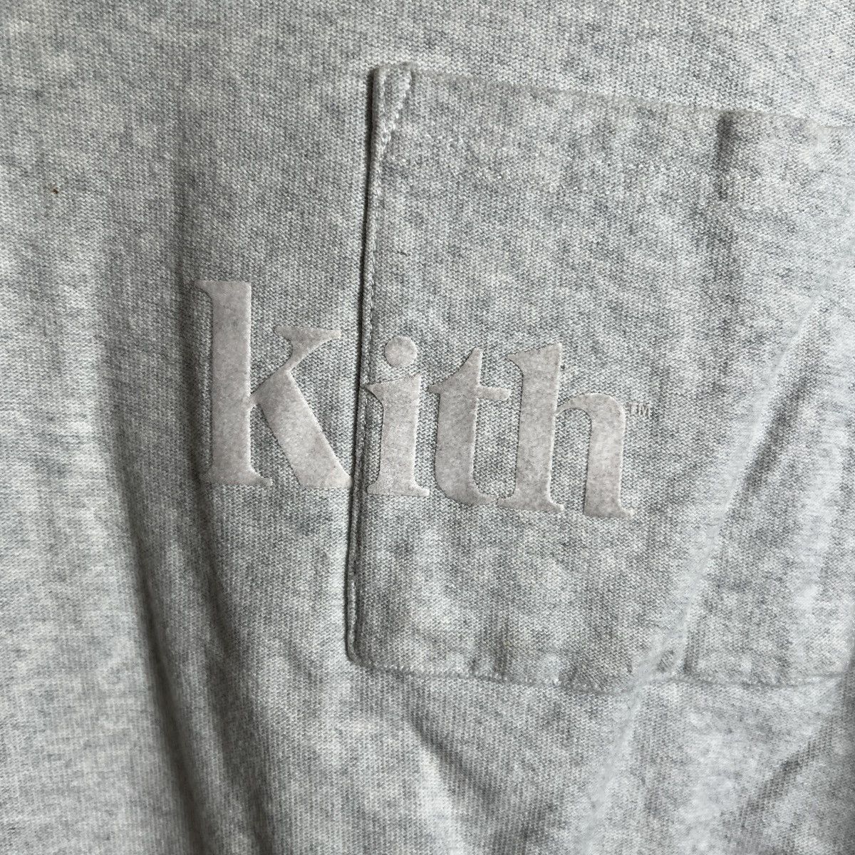 Kith #007 - KITH Quinn Sweater (Heather White) Size US S / EU 44-46 / 1 - 4 Thumbnail