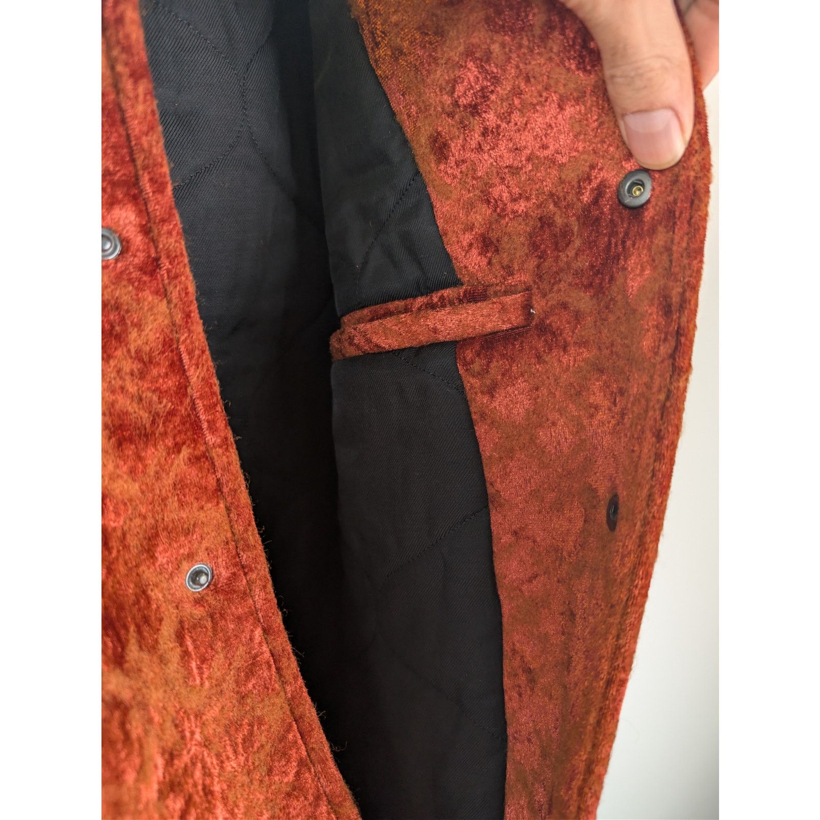 Dries Van Noten o1rshd1 Vorries M.W. Jacket in Rust Size US M / EU 48-50 / 2 - 8 Thumbnail
