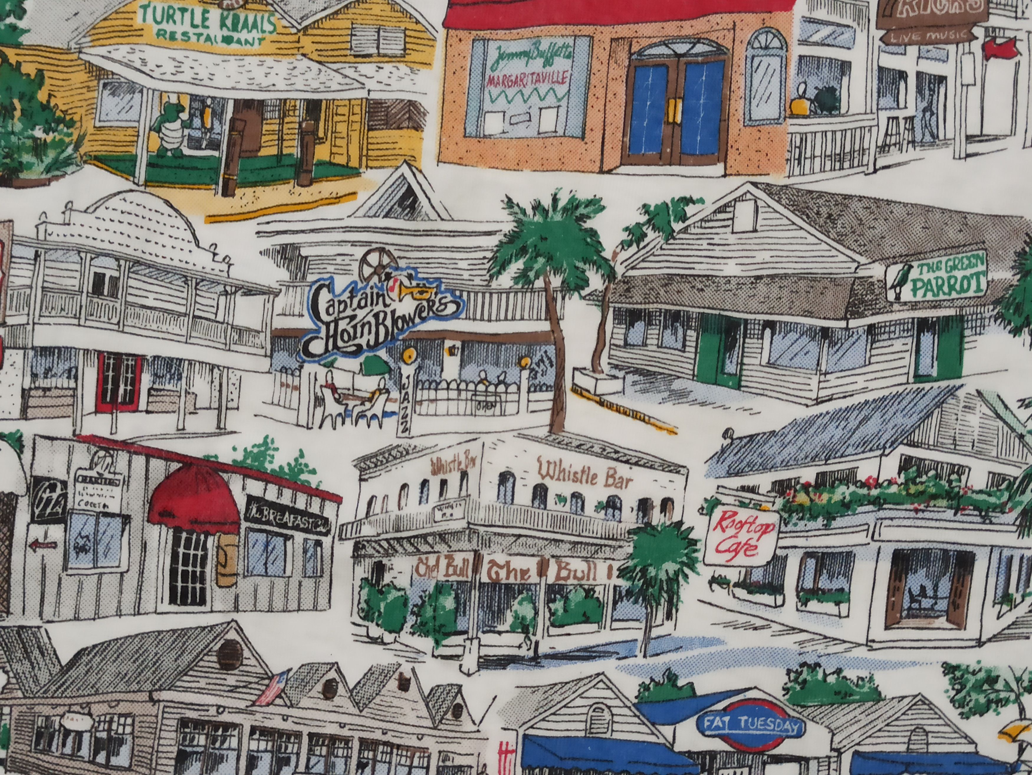 Fruit Of The Loom × Vintage The Bars OF Key West Florida Promo T Shirt 90s Size US L / EU 52-54 / 3 - 8 Thumbnail
