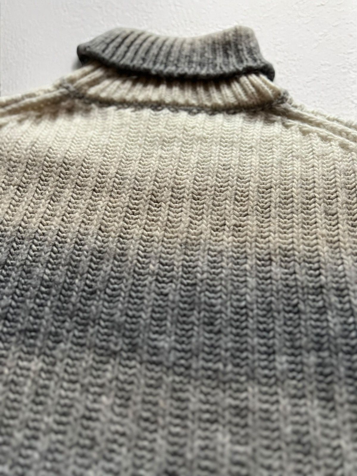 Baldessarini × Vintage BALDESSARINI HEAVY KNIT WOOL SWEATER TURTLENECK MULTICOLOUR Size US L / EU 52-54 / 3 - 5 Thumbnail