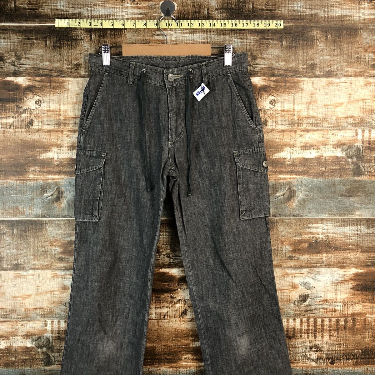 Japanese Brand Et Boite Grey Cargo utility Multipocket Pants #A2438 Size 27" / US 4 / IT 40 - 2 Thumbnail