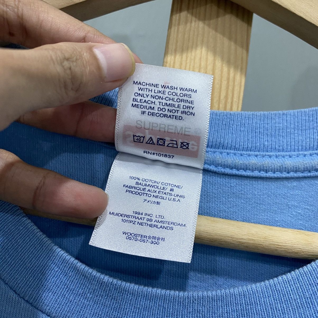 Supreme Supreme Tonal Box Logo Tee Light Blue Archive Size US L / EU 52-54 / 3 - 13 Thumbnail