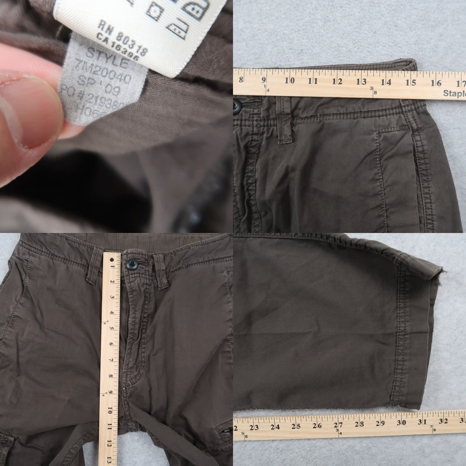 Lucky Brand Lucky Brand Cargo Pants Men Brown 30x31 Military Tactical Gorpcore Size US 30 / EU 46 - 8 Thumbnail