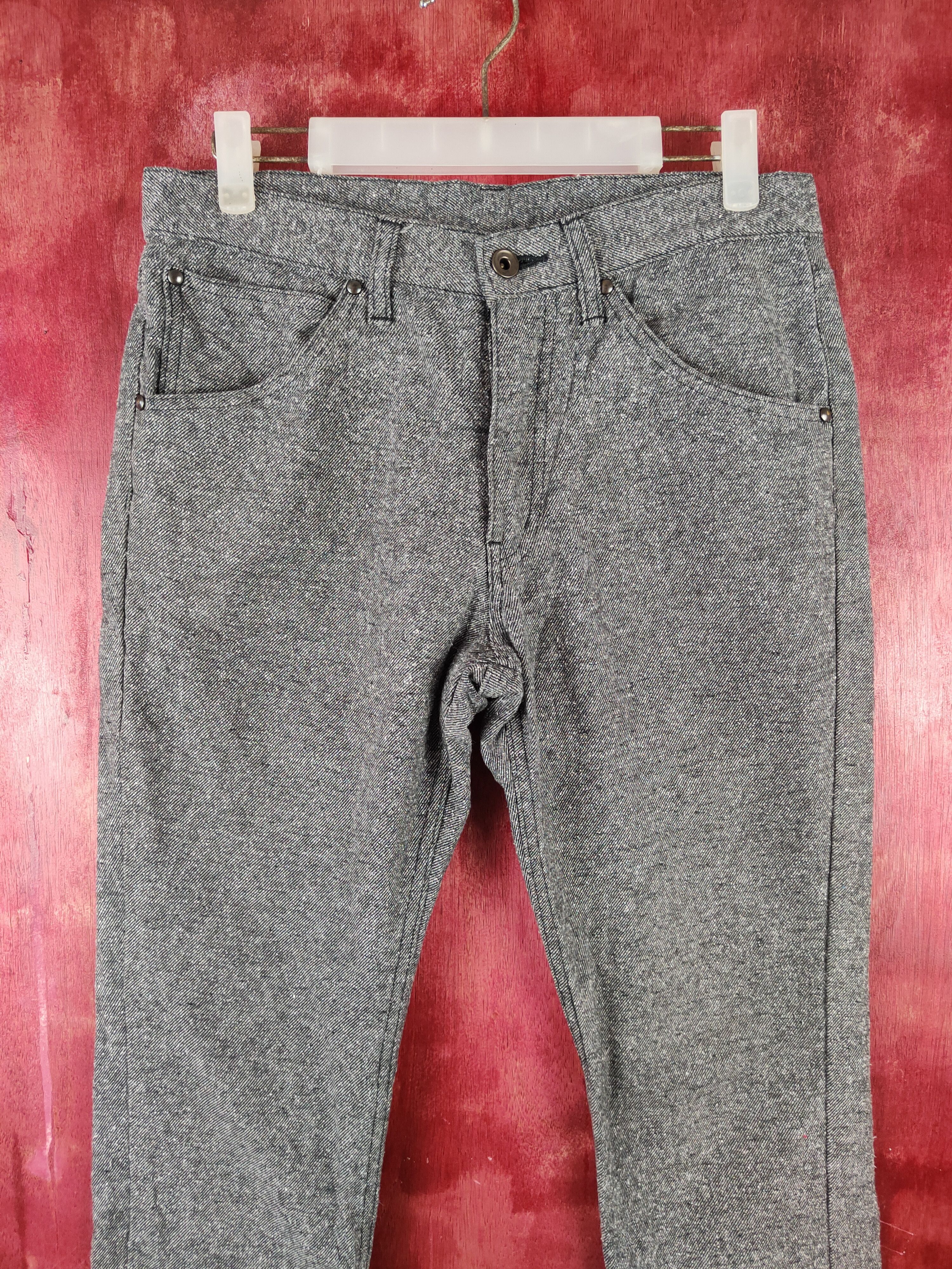Japanese Brand Japanese vintage Grey Wool Trousers casual Pants N#S004 Size US 30 / EU 46 - 2 Thumbnail