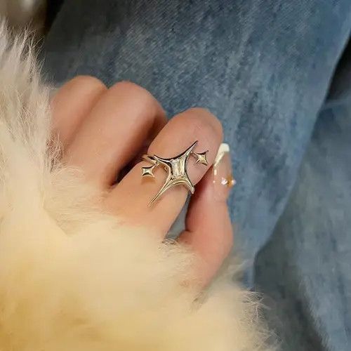 Other Maruyama x Miori Cross Star Opal Ring Size ONE SIZE - 3 Thumbnail