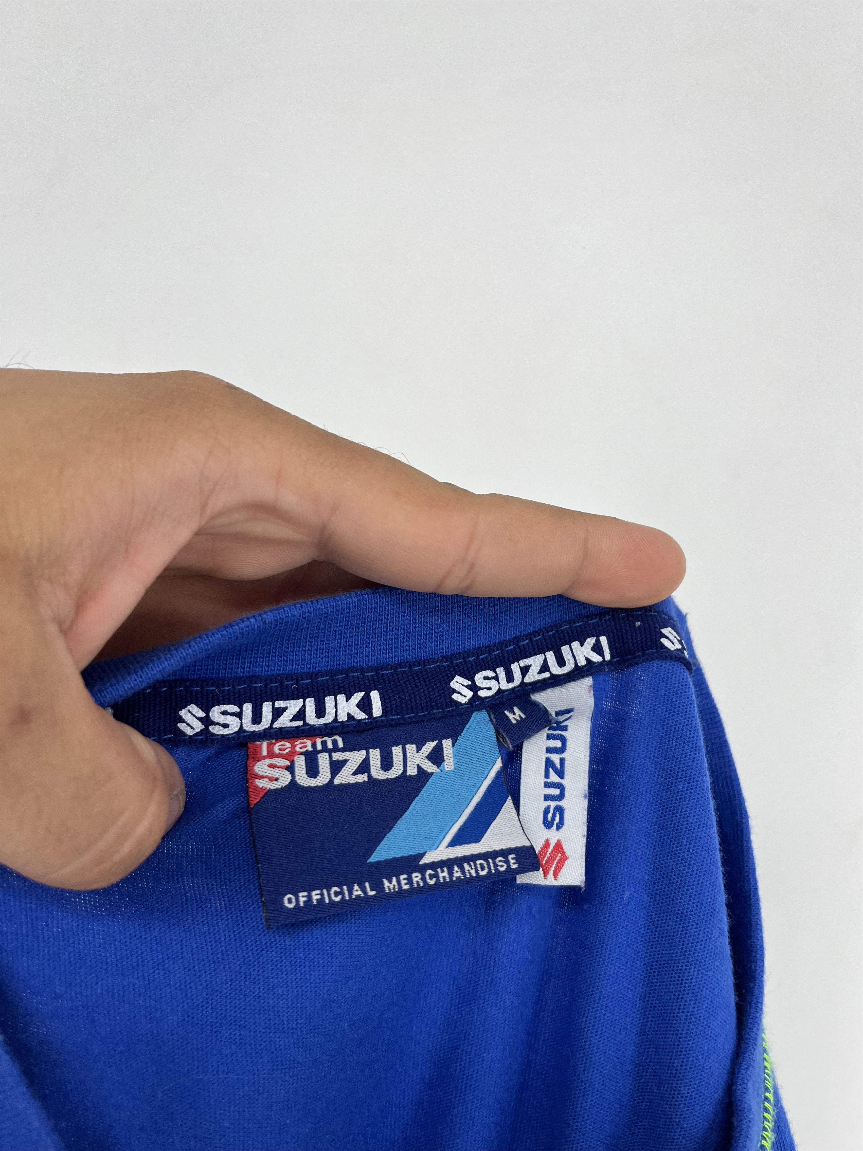 Vintage Vintage Team Suzuki Race Gear Shirt Size M Size US M / EU 48-50 / 2 - 12 Thumbnail