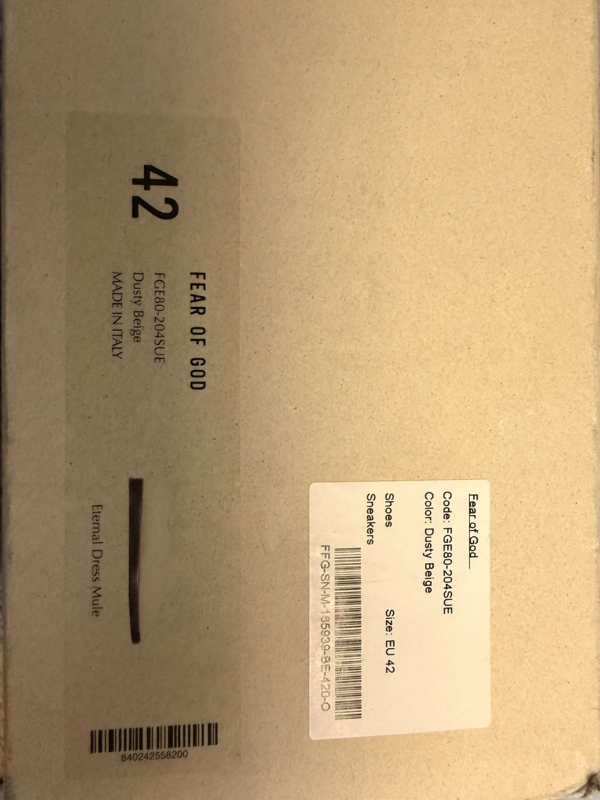 Fear of God Eternal Mule Size US 9 / EU 42 - 7 Thumbnail