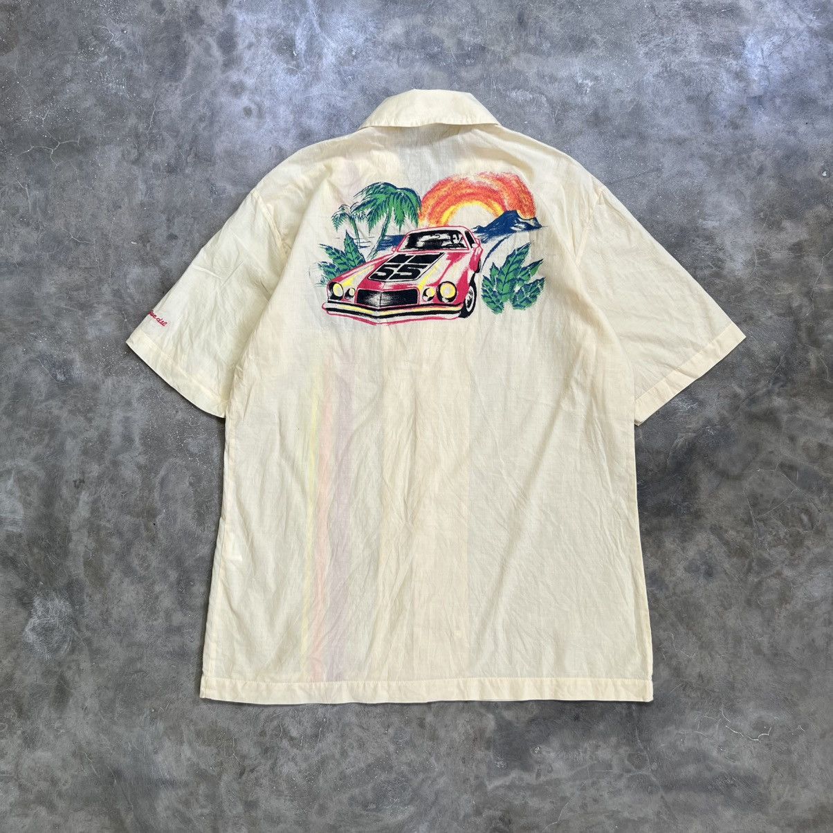 55DSL 1990’s 55Dsl Open Collar Shirt Size US S / EU 44-46 / 1 - 1 Thumbnail