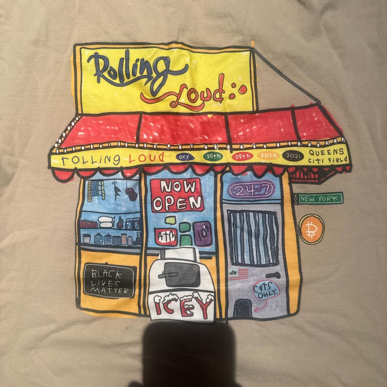 Rolling Loud ROLLING LOUD OFFICIAL CONCERT MERCH OCT 28-30th 2021 Size US S / EU 44-46 / 1 - 2 Thumbnail