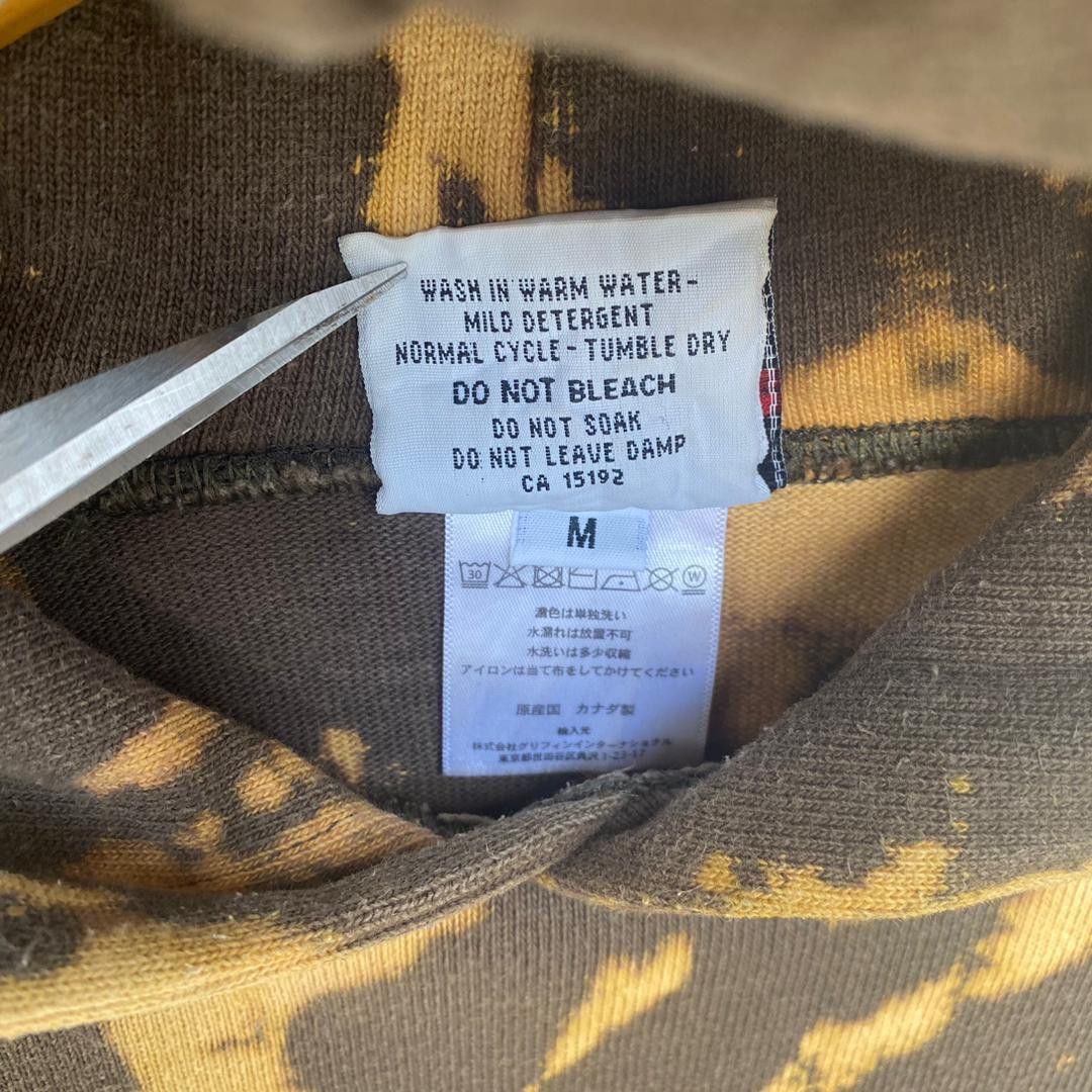 Barbarian × Vintage BARBARIAN CUSTOM BLEACH WASH HOODIE MEDIUM PULLOVER Size US M / EU 48-50 / 2 - 9 Thumbnail