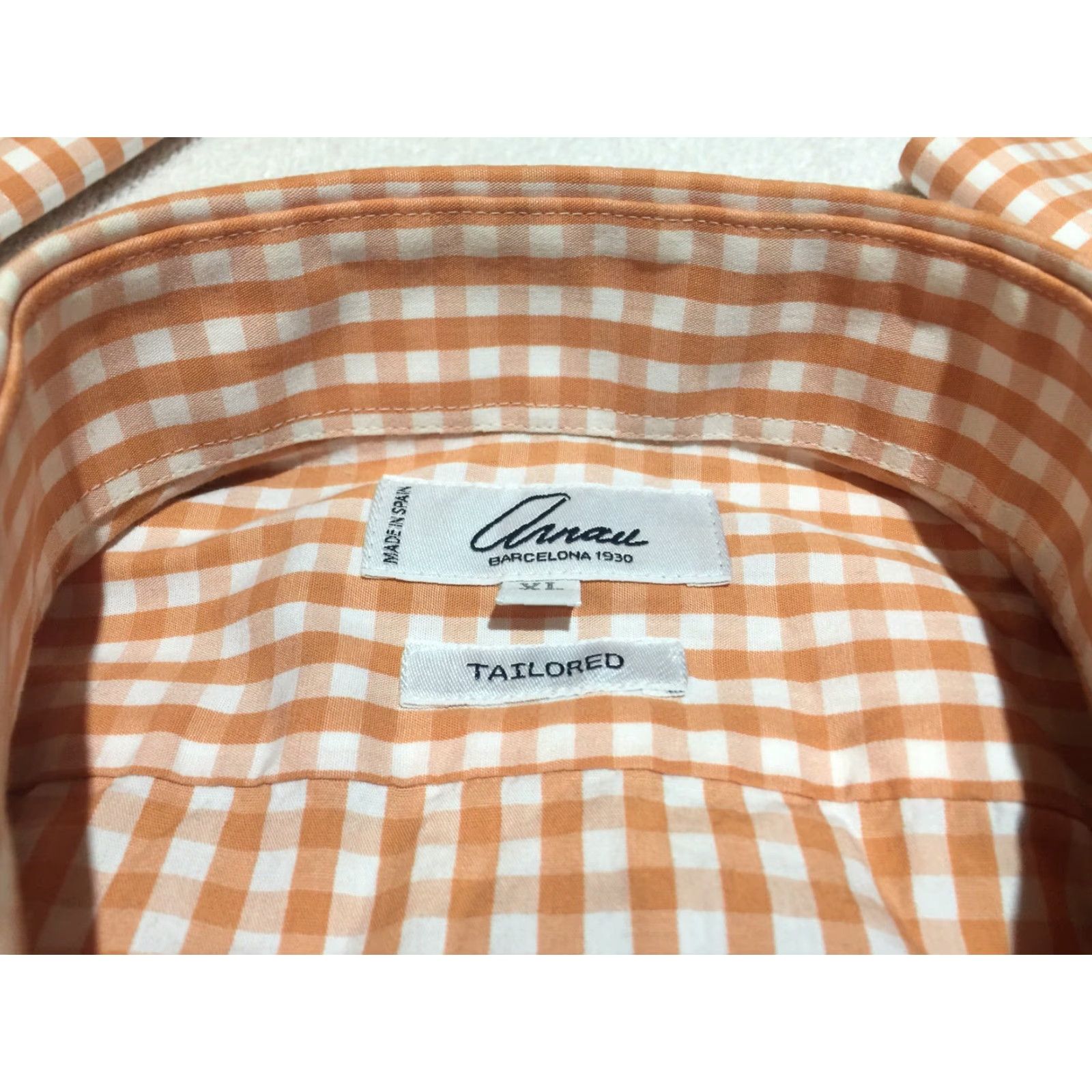 Vintage VINTAGE Arnau Men’s XL Plaids & Checks Button-Up Shirt Long Sleeve Cotton Blend Size US XL / EU 56 / 4 - 5 Thumbnail