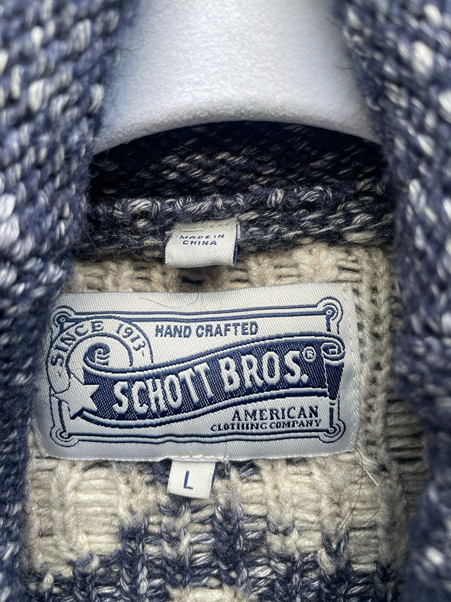 Schott Schott Bros Cardigan Sweater Size US L / EU 52-54 / 3 - 3 Thumbnail
