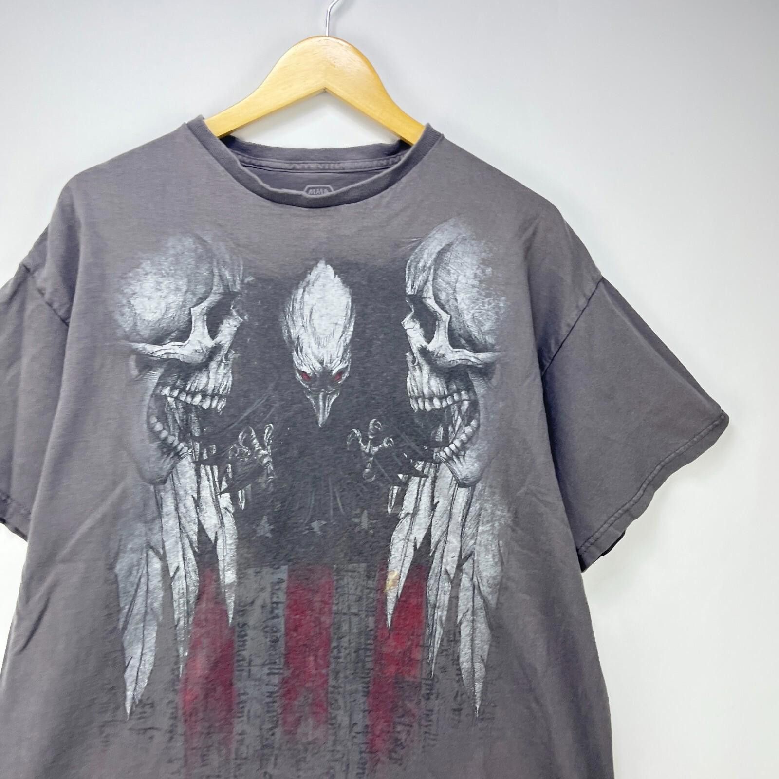 Other Vintage Y2K MMA Elite Skull Alien Faded T Shirt XL Size US XL / EU 56 / 4 - 2 Thumbnail