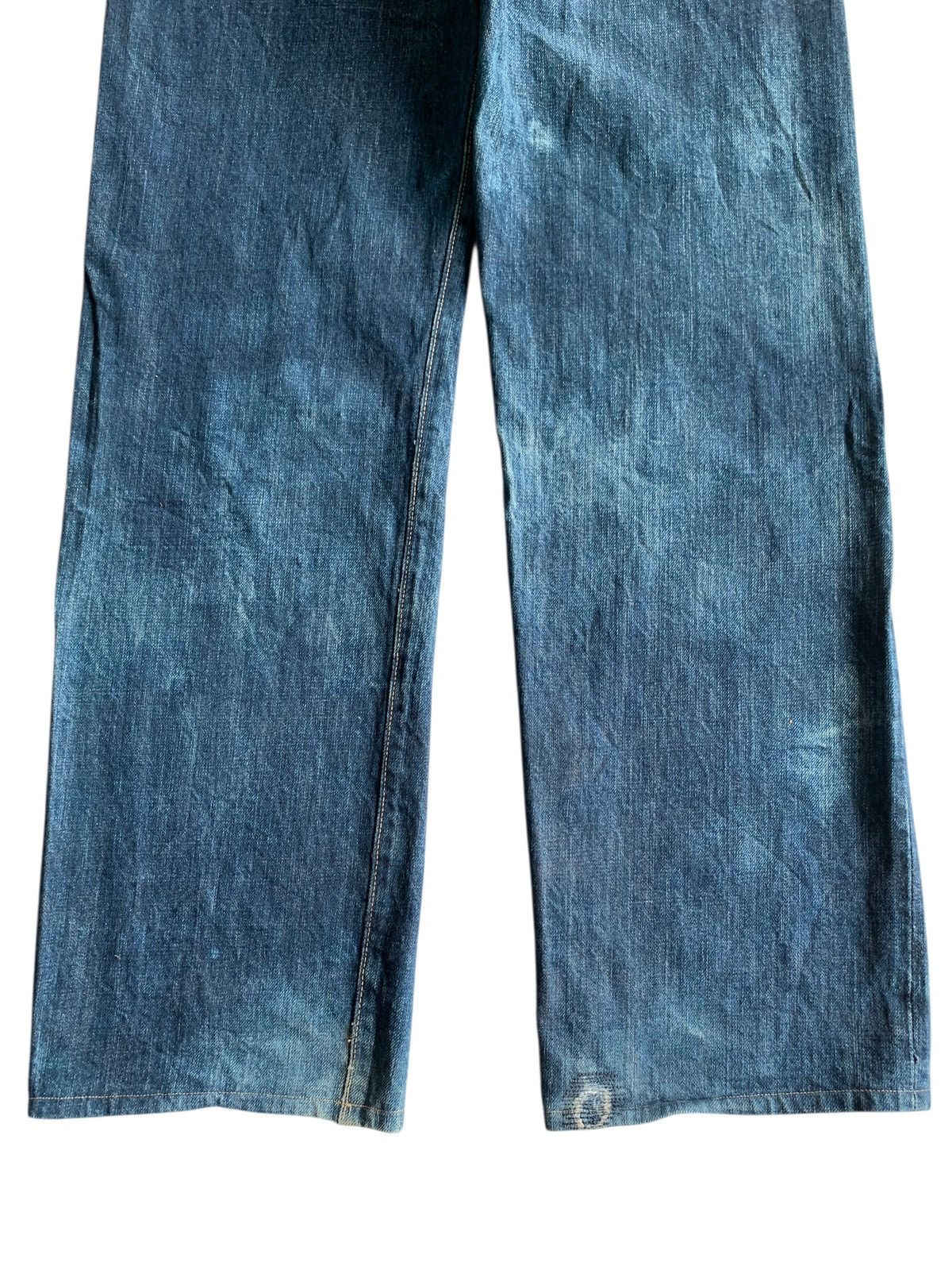 Kapital VINTAGE OMNIGOD JAPANESE BUTTON FLY SELVEDGE DISTRESSEDDENIM Size US 30 / EU 46 - 10 Thumbnail