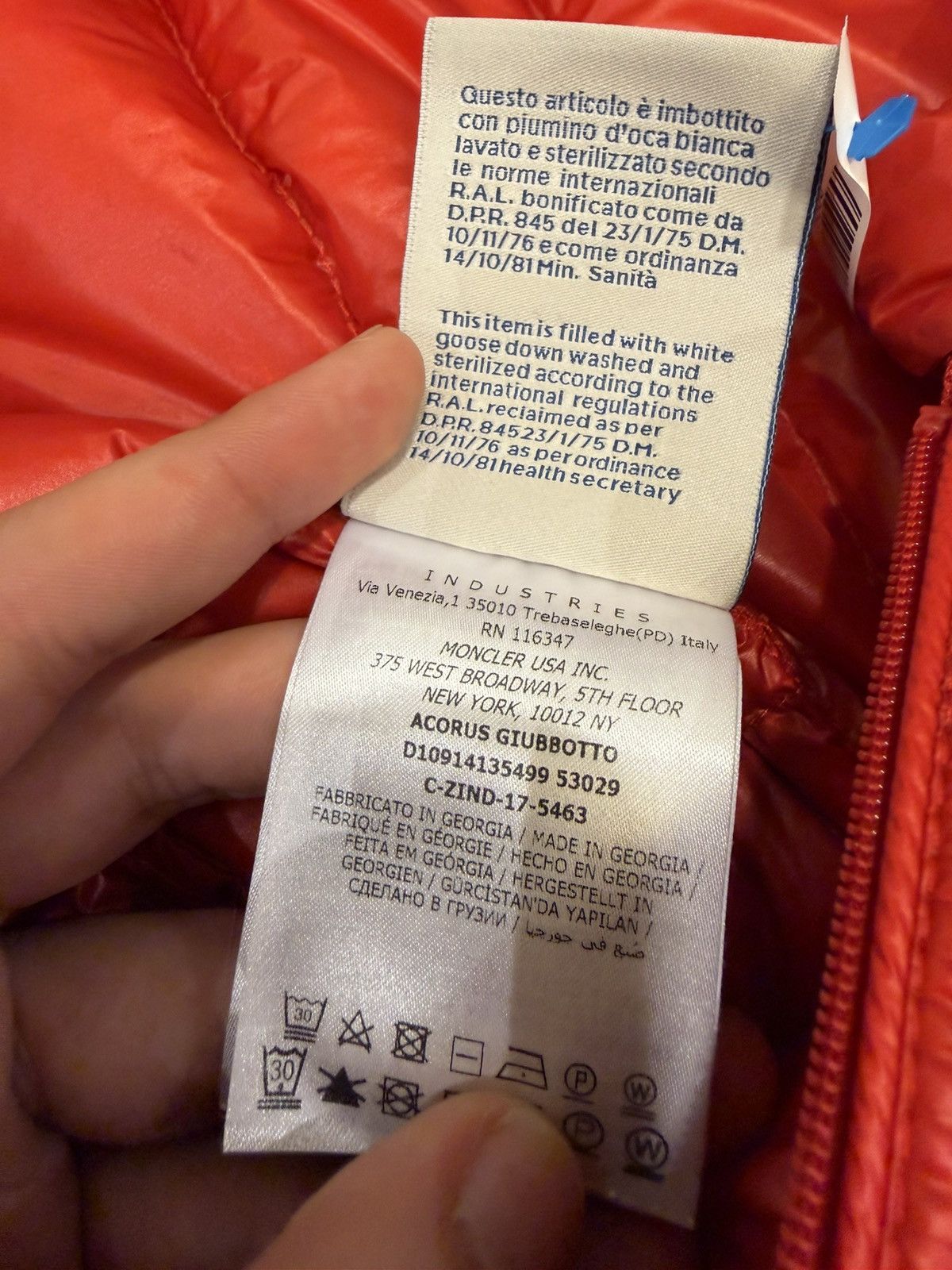 Moncler Moncler Acoros Guibbotto Light Jacket Size US S / EU 44-46 / 1 - 3 Thumbnail