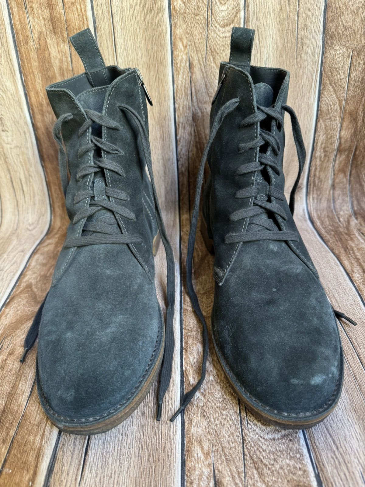 Bottega Veneta Lace up side zipper Chelsea boots kanye west Size US 11 / EU 44 - 4 Thumbnail
