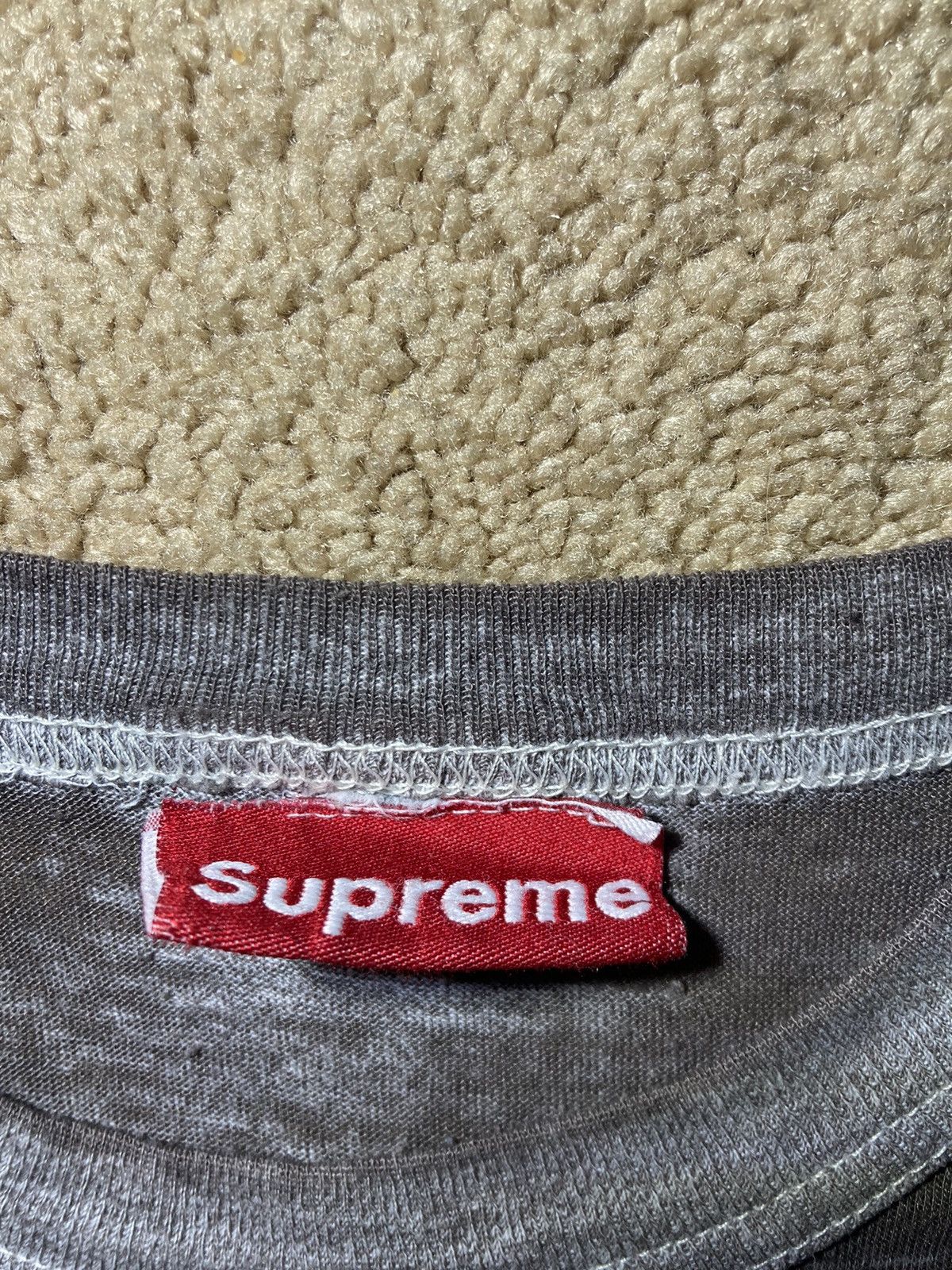 Supreme 1995 Supreme Army Tee Military Vintage 90s OG Navy Box Logo Size US L / EU 52-54 / 3 - 8 Thumbnail
